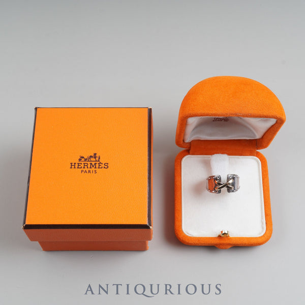 Hermes Ring Mexico Corset #51 Size 10.5 SV925/750 Box