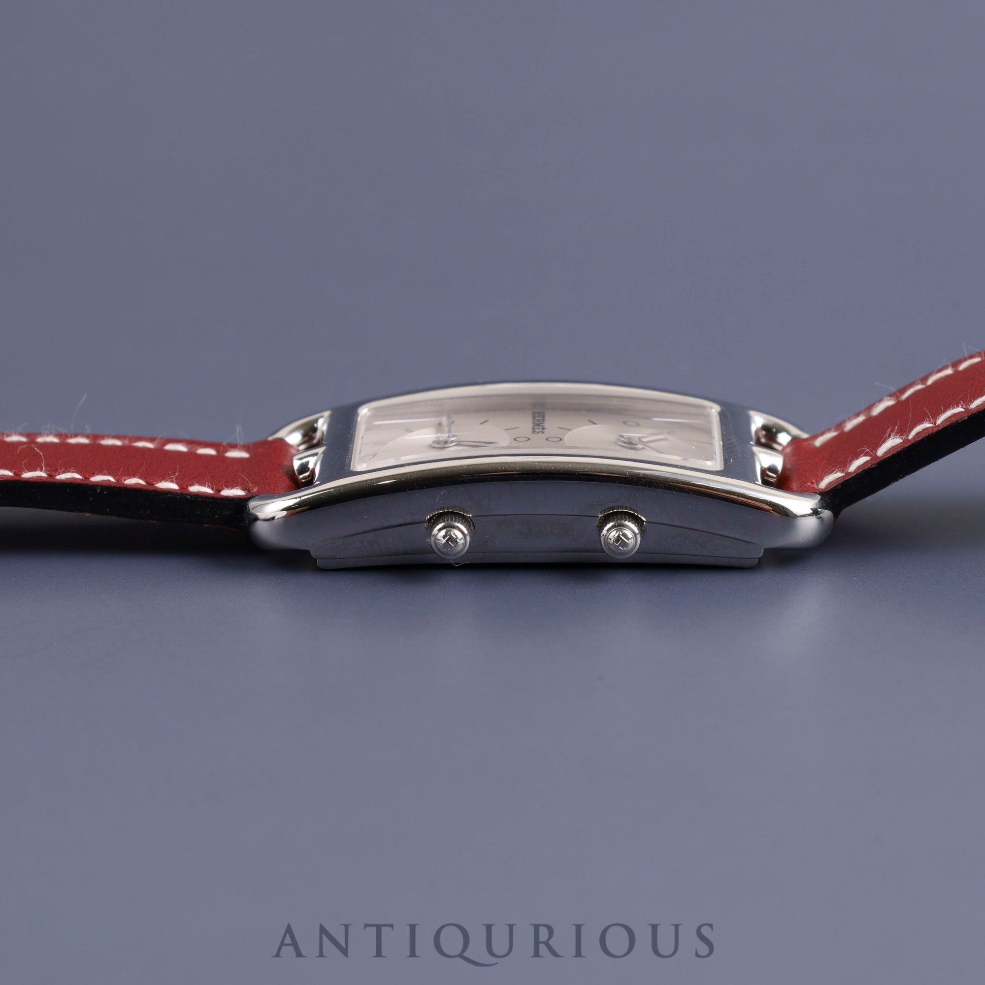 エルメス ケープコッド  ドゥゾーン CC3-210 クォーツ Cal.ETA E01001 SS 革 純正革ベルト 純正尾錠(SS)シルバー文字盤 2004年 オーバーホール済み