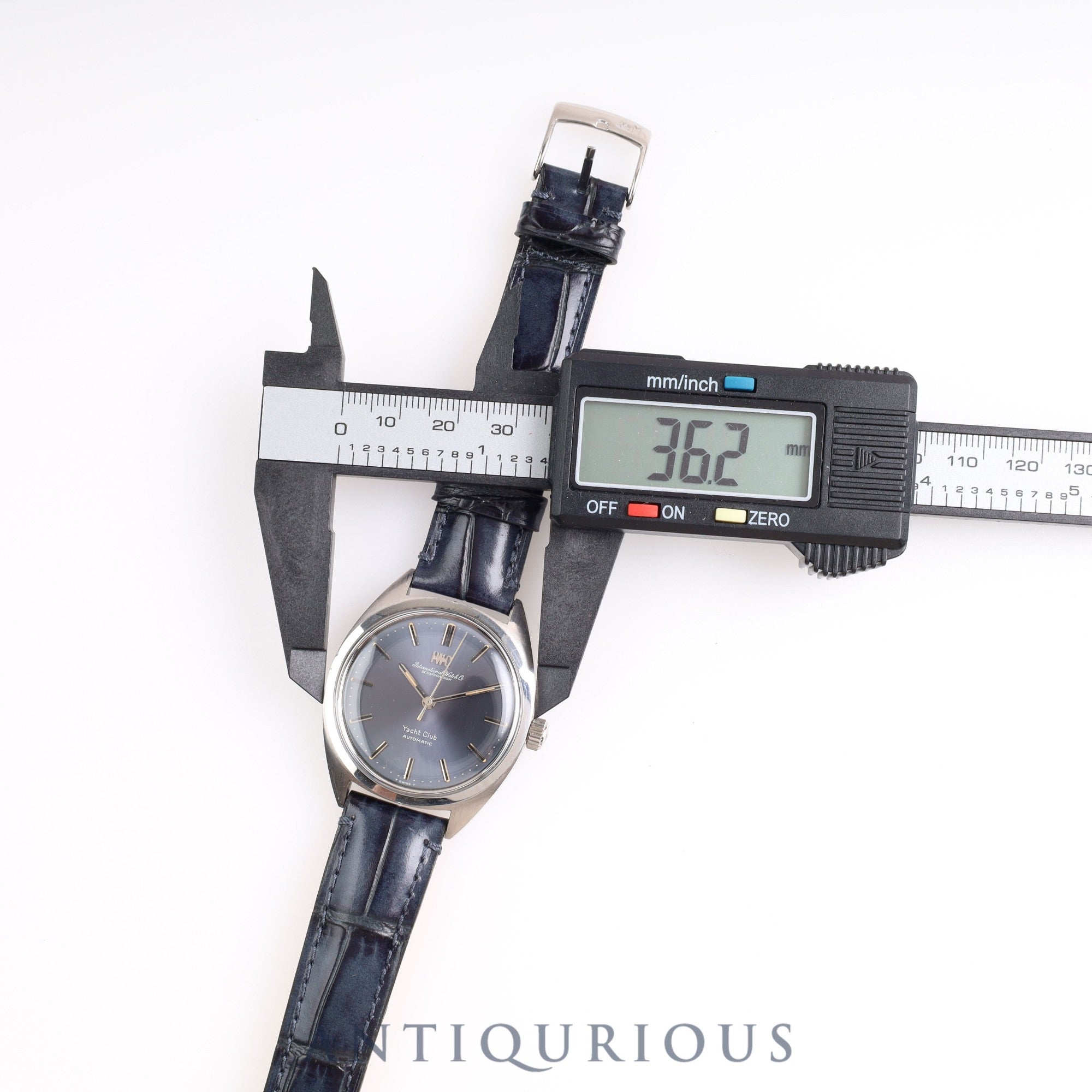 IWC Yacht Club 854B Automatic Cal.854 SS Leather Blue Dial IWC