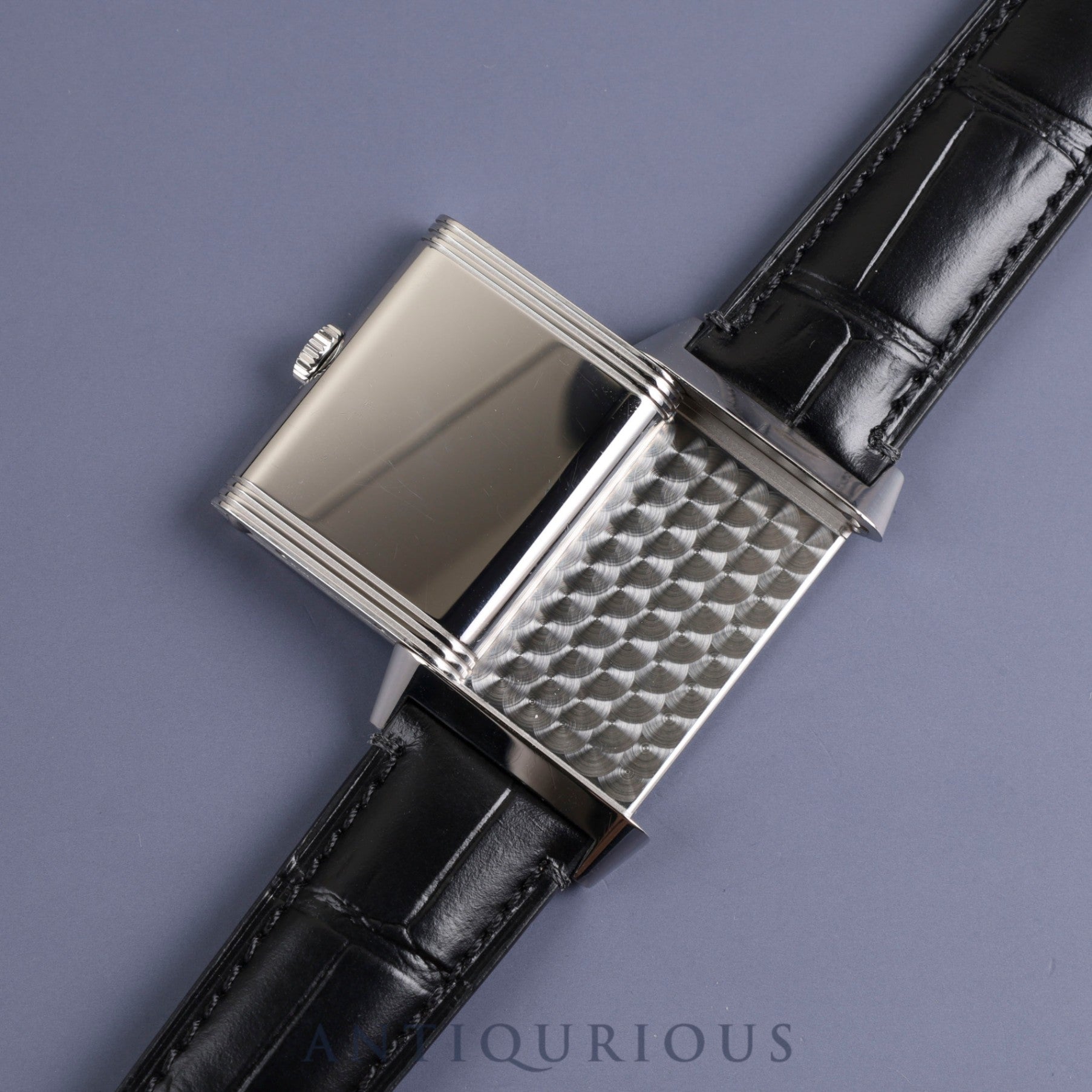 ジャガー・ルクルト レベルソ クラシック ラージ スモールセコンド 214.8.62 手巻き Cal.822/2 SS 革 純正尾錠(SS) アラビア文字盤 オーバーホール済み