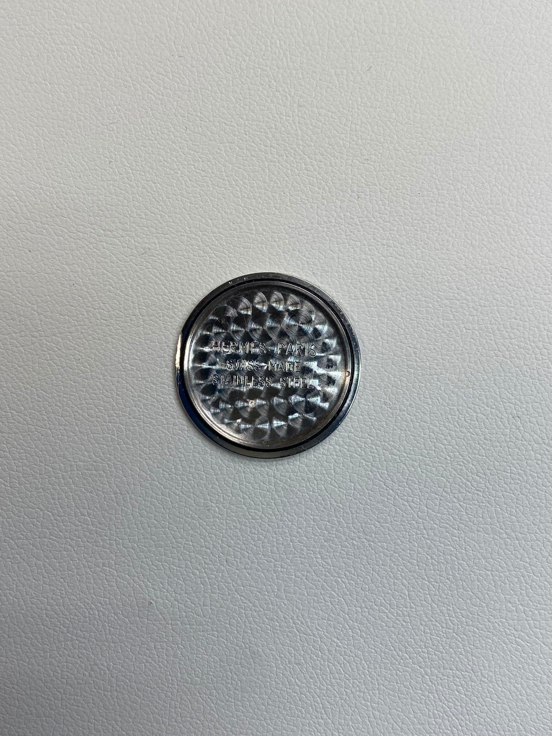 Hermes Clipper CL4.210 Quartz SS SS Blue Shell Dial Box Warranty (2004) Overhauled