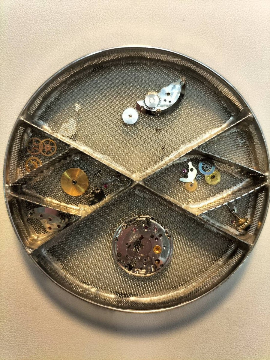 Cartier Must Tank LM Manual Winding SV925 Leather Watch with Genuine GP Buckle, Black Roman Dial, Overhauled