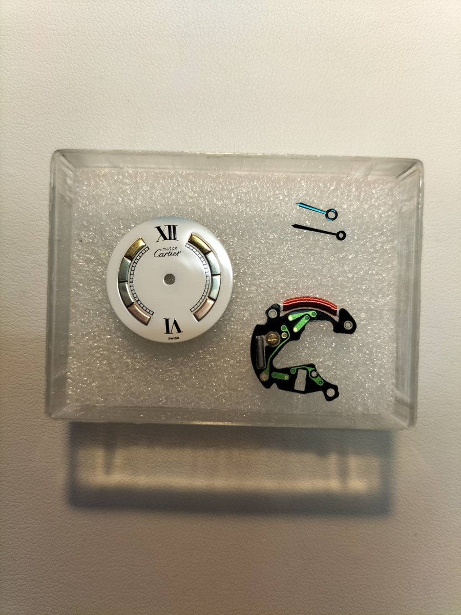 カルティエ マスト ヴァンドーム VLC SM W1006554 / 590004 クォーツ Cal.90 SV925 革 純正Dバックル(GP) サイドトリニティ文字盤 冊子 保証書(1994年)オーバーホール済み