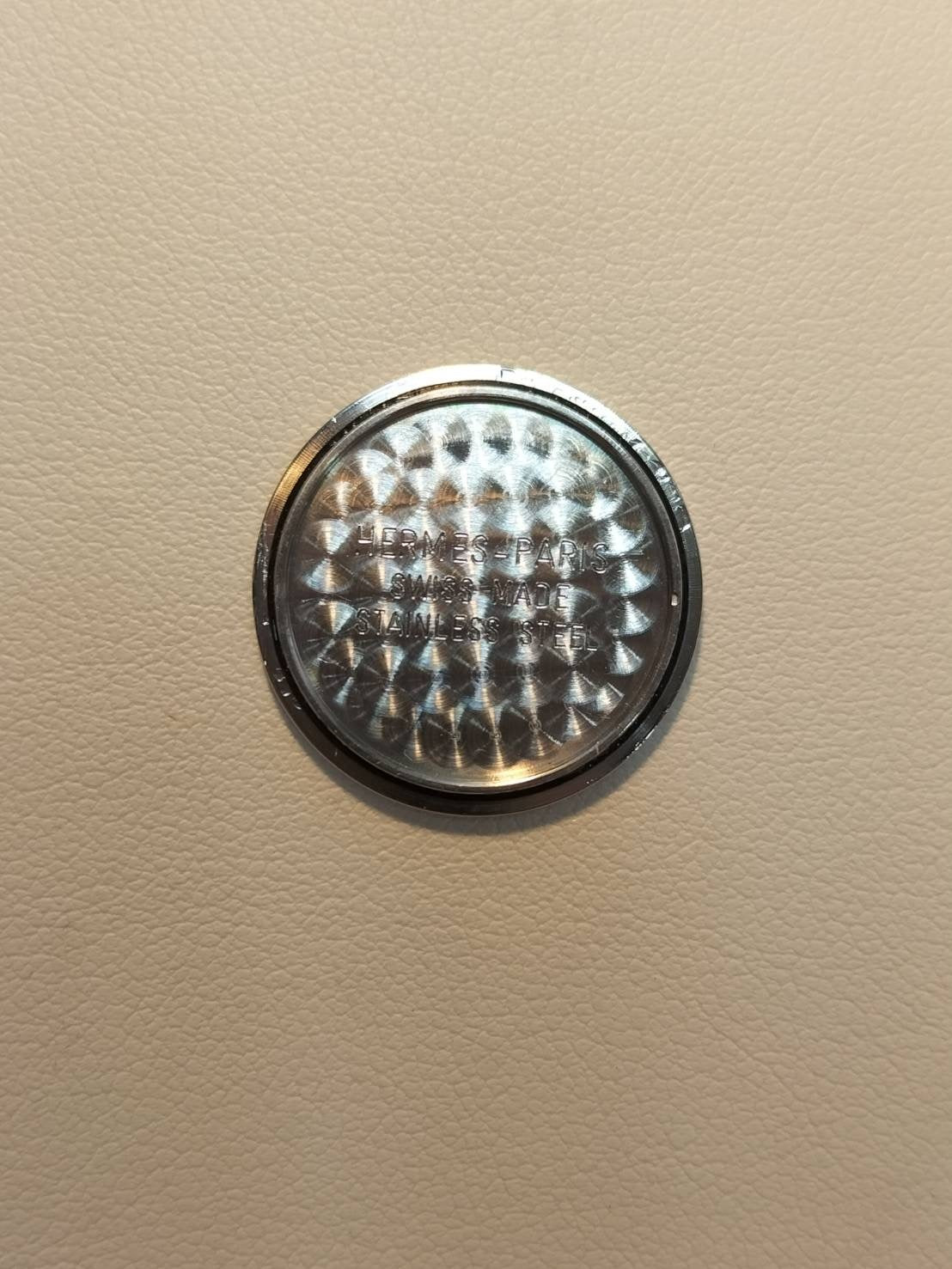 エルメス クリッパー CL4.210 クォーツ SS SS グレー文字盤 箱 保証書 冊子 オーバーホール済み