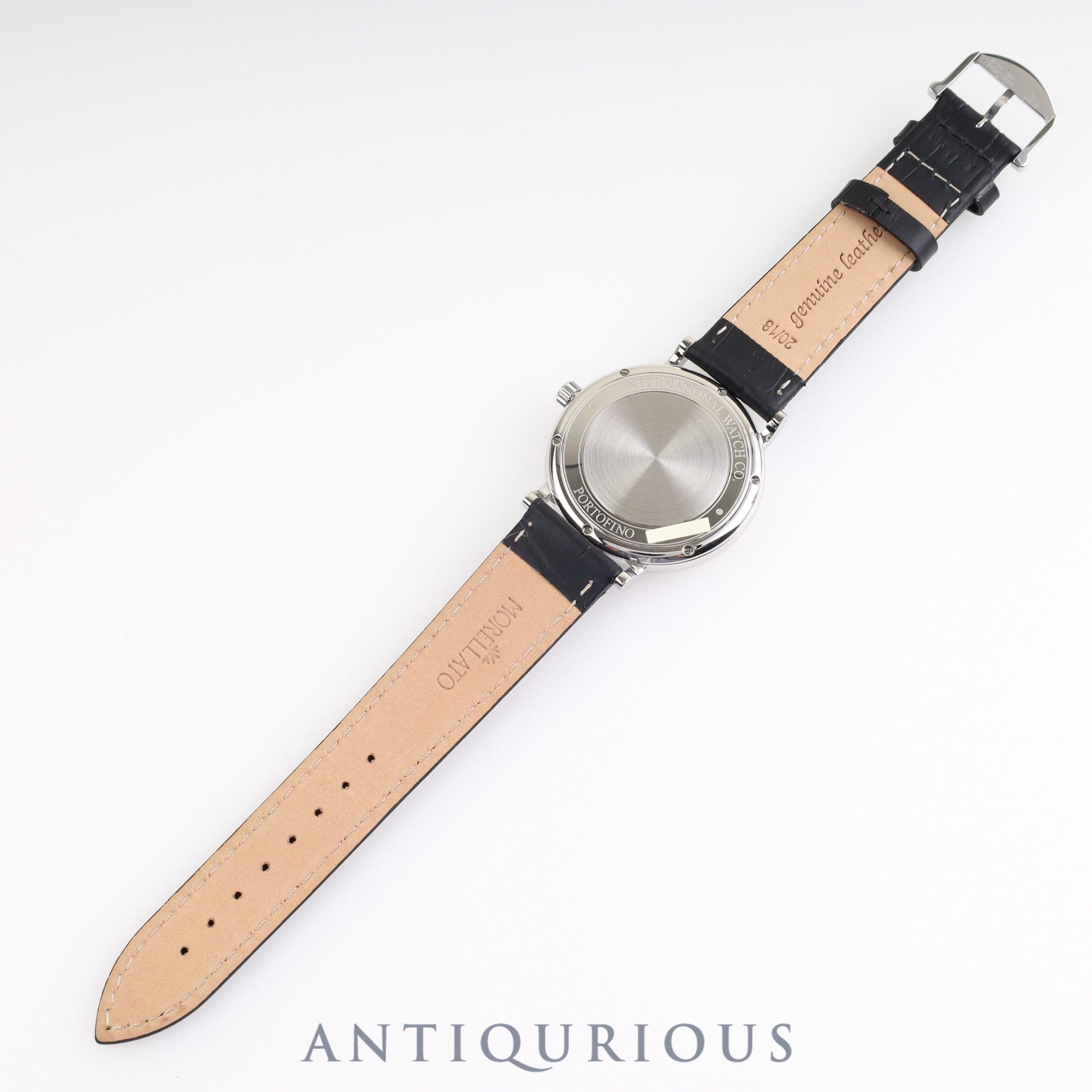IWC Portofino IW356501 Automatic, genuine buckle, white dial, warranty card (2017) IWC