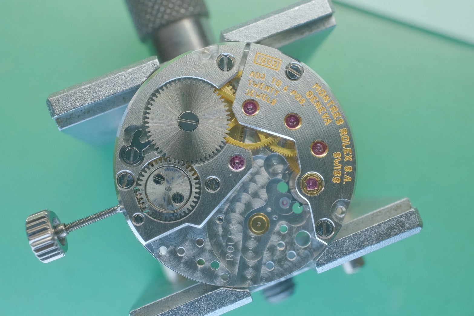 ロレックス チェリーニ 5115 手巻き Cal.1602 750 革 純正尾錠(750) 彫りコンピューター文字盤 冊子 保証書(2004年)純正ベルト オーバーホール済み