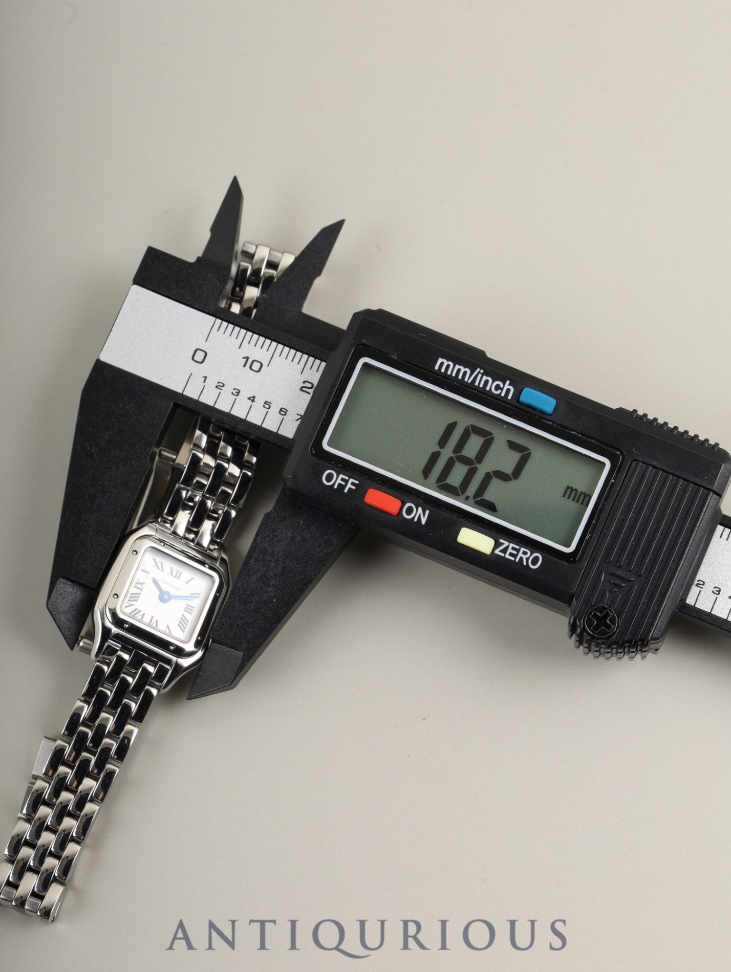 Cartier Panthère de Cartier Mini WSPN0019 / 4188 Quartz Cal.059 Stainless Steel Silver Roman Dial Booklet Warranty Card (2019) Overhauled