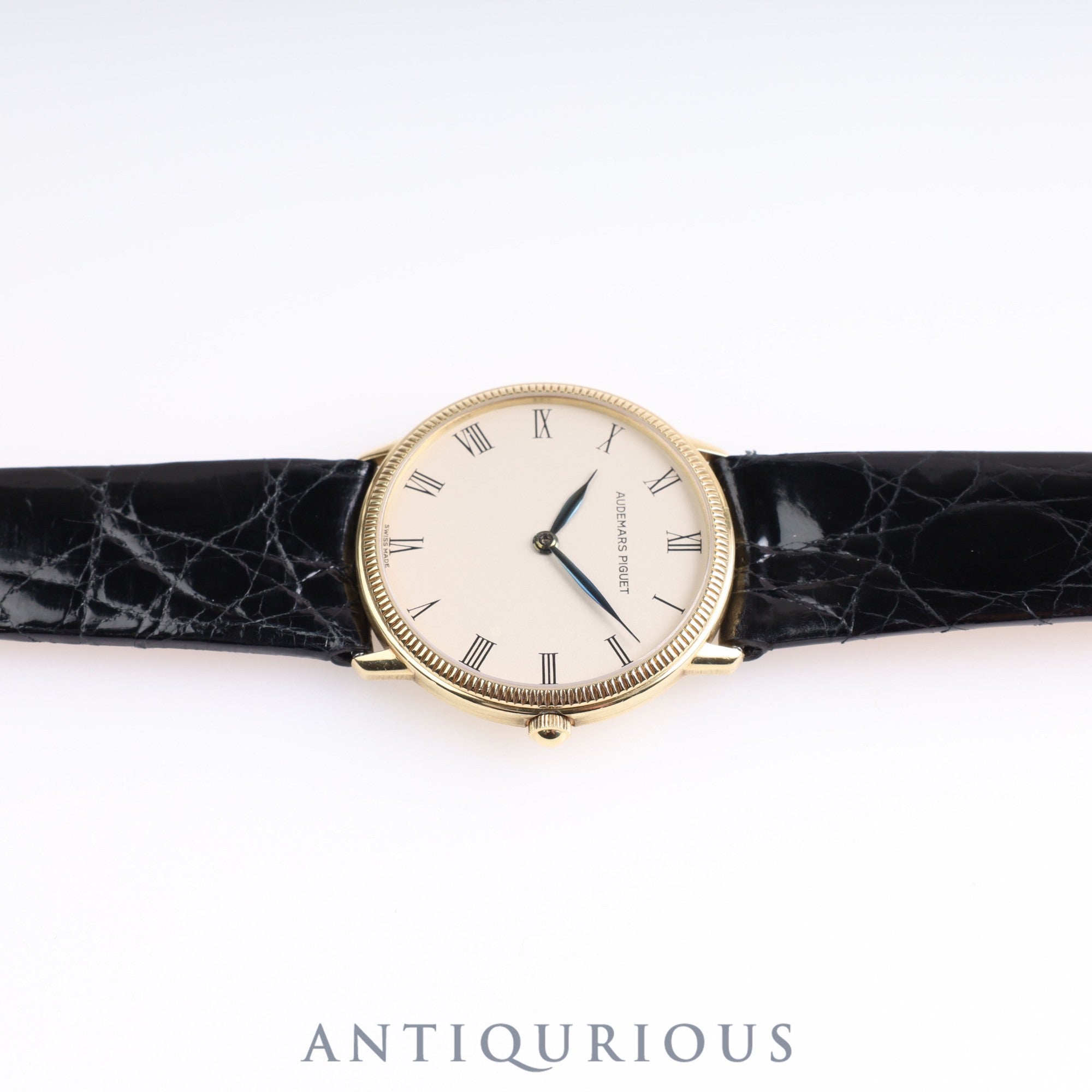 Audemars Piguet Round YG CASE Quartz Cal.2612 Ivory Dial 31.0mm
