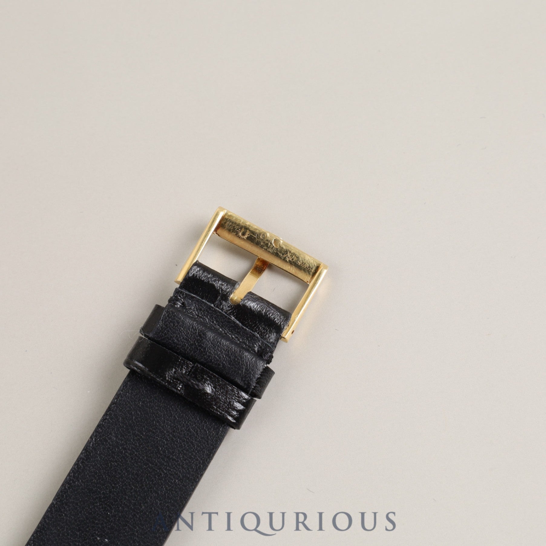 ピアジェ トラディション 90802D 手巻き Cal.9P2 750YG 革 純正尾錠(750YG)ホワイト文字盤 オーバーホール済み