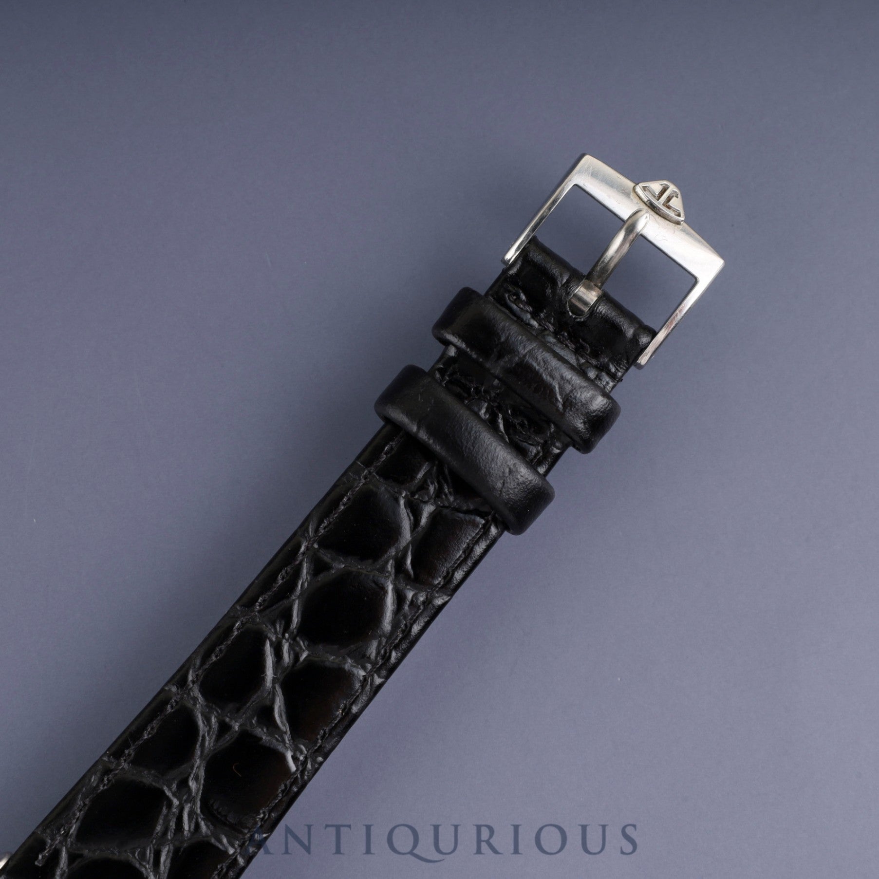 Jaeger-LeCoultre Rectangular 6149 42 Manual Winding Caliber 846 Leather Genuine Buckle (SS) White Roman Dial Booklet Case Warranty (1977) Overhauled