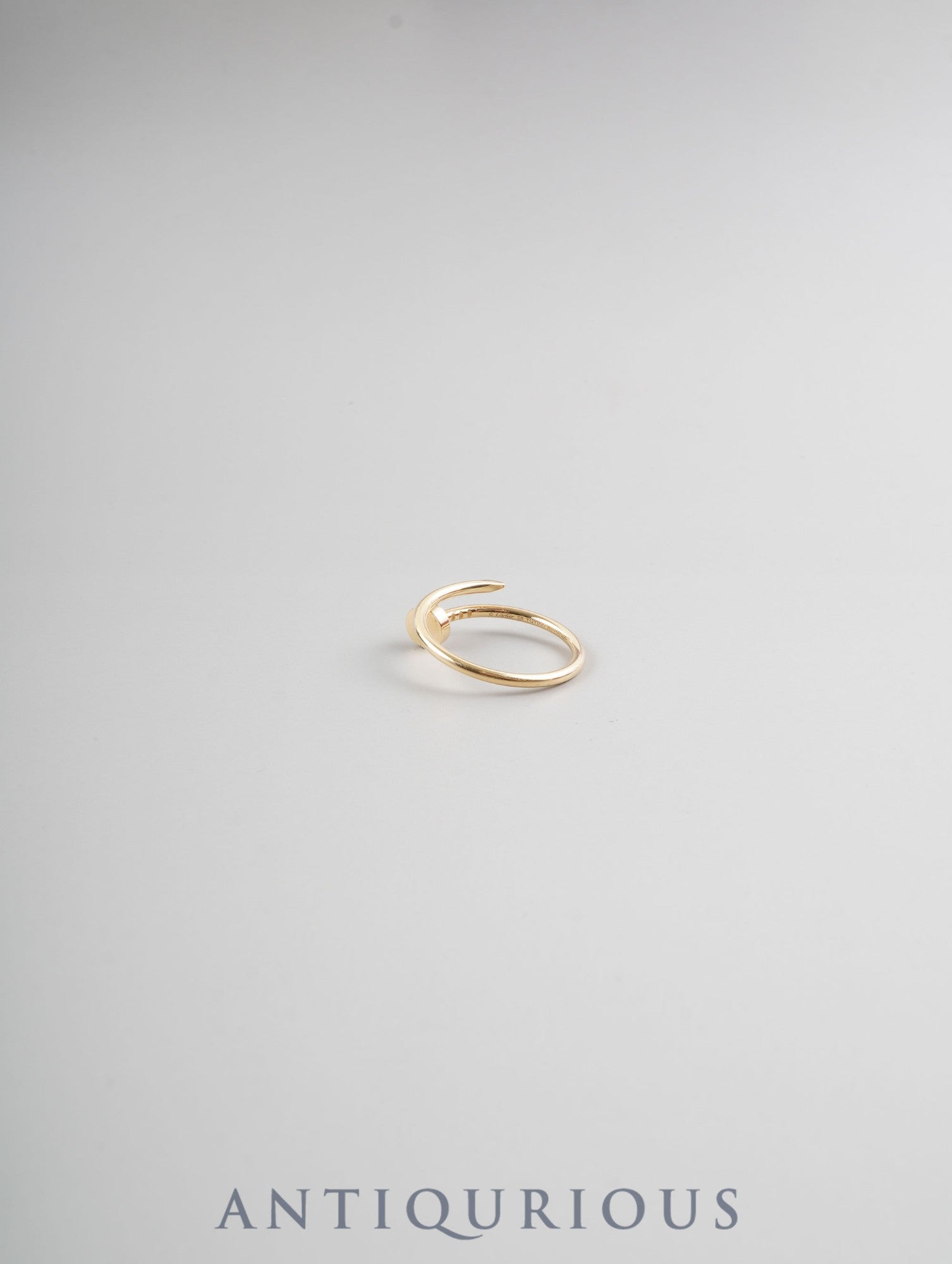 カルティエ リング ジュスト アンクル SM Au750 #58 箱 証明書(2024年)