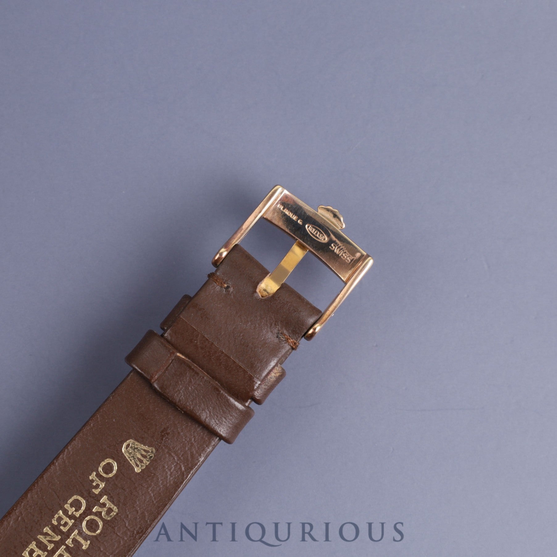 Rolex Cellini 3804 Manual winding Cal.1601 750 Genuine leather strap Genuine buckle (GP) Champagne dial No. 43 1975 Overhauled