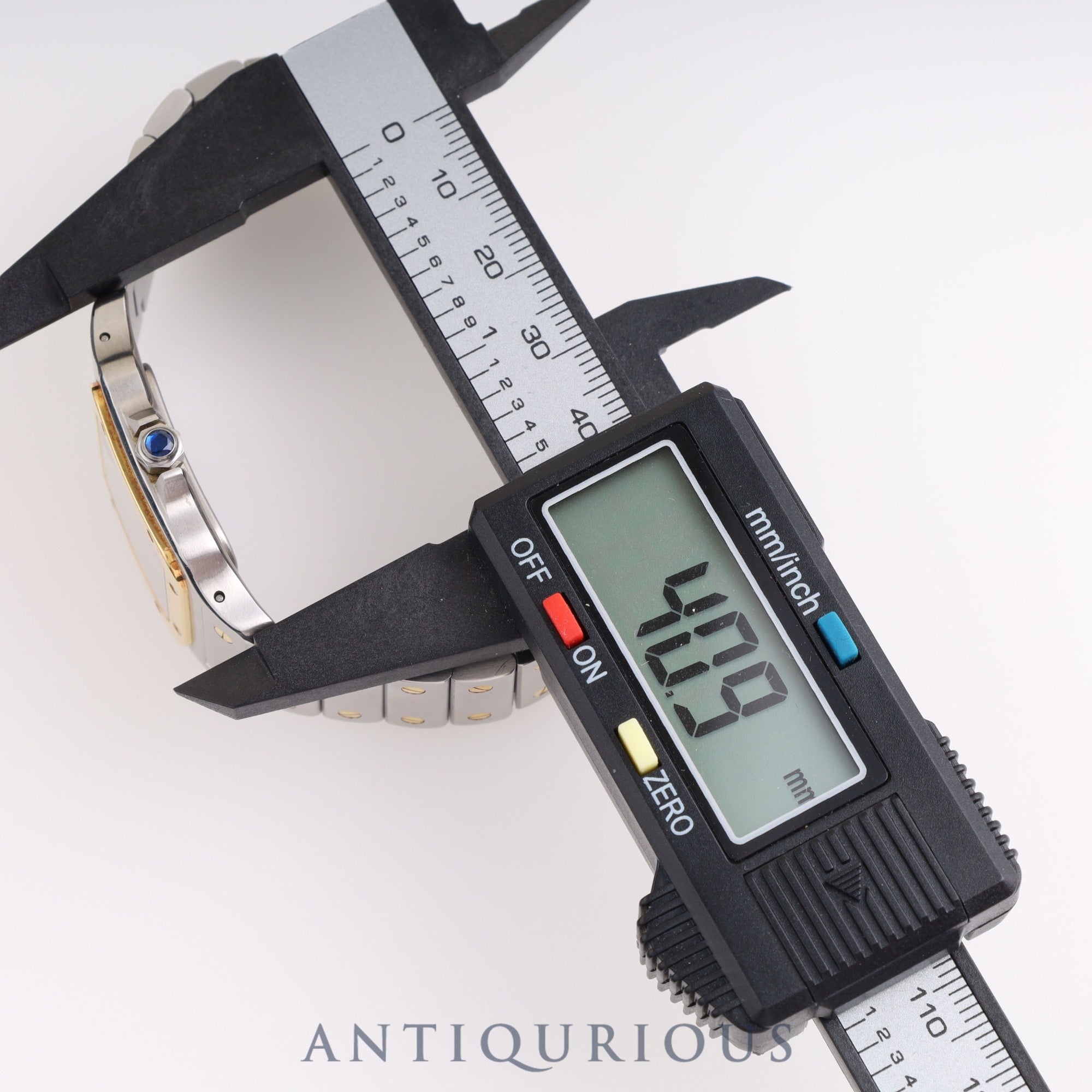 Cartier Santos Galbee LM W20011C4 Quartz SS/YG SS/YG White Dial Box