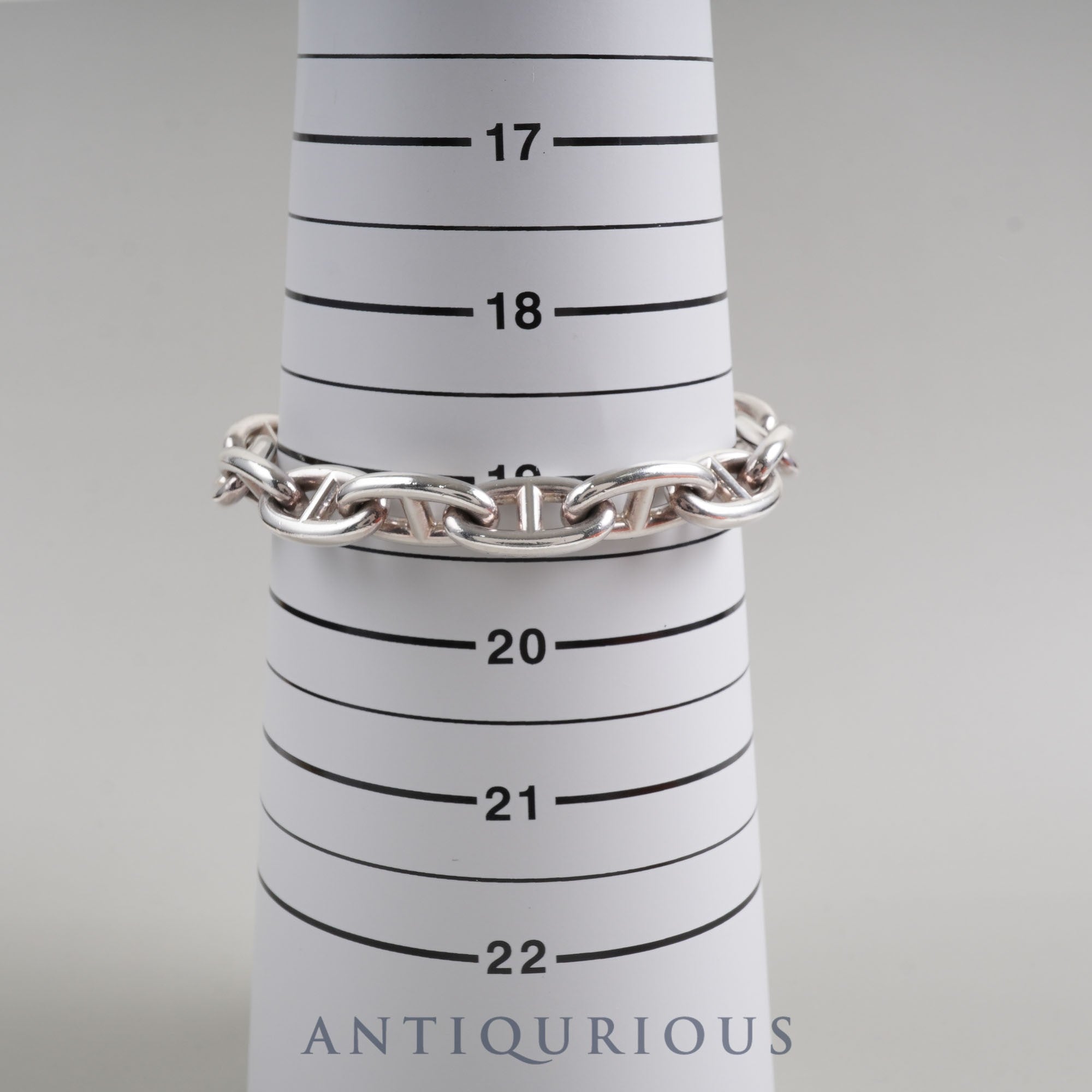 Hermes Bracelet Chaine d'Ancre GM 14 links SV925 Box