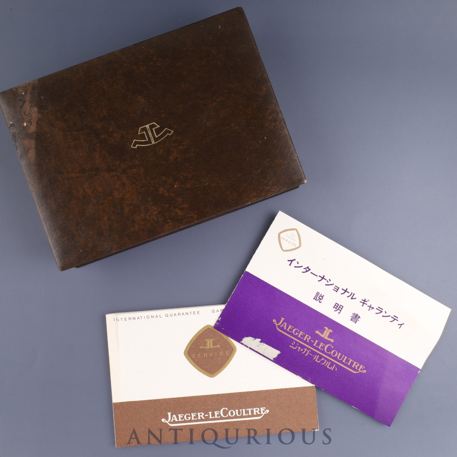 Jaeger-LeCoultre Rectangular 6149 42 Manual Winding Caliber 846 Leather Genuine Buckle (SS) White Roman Dial Booklet Case Warranty (1977) Overhauled