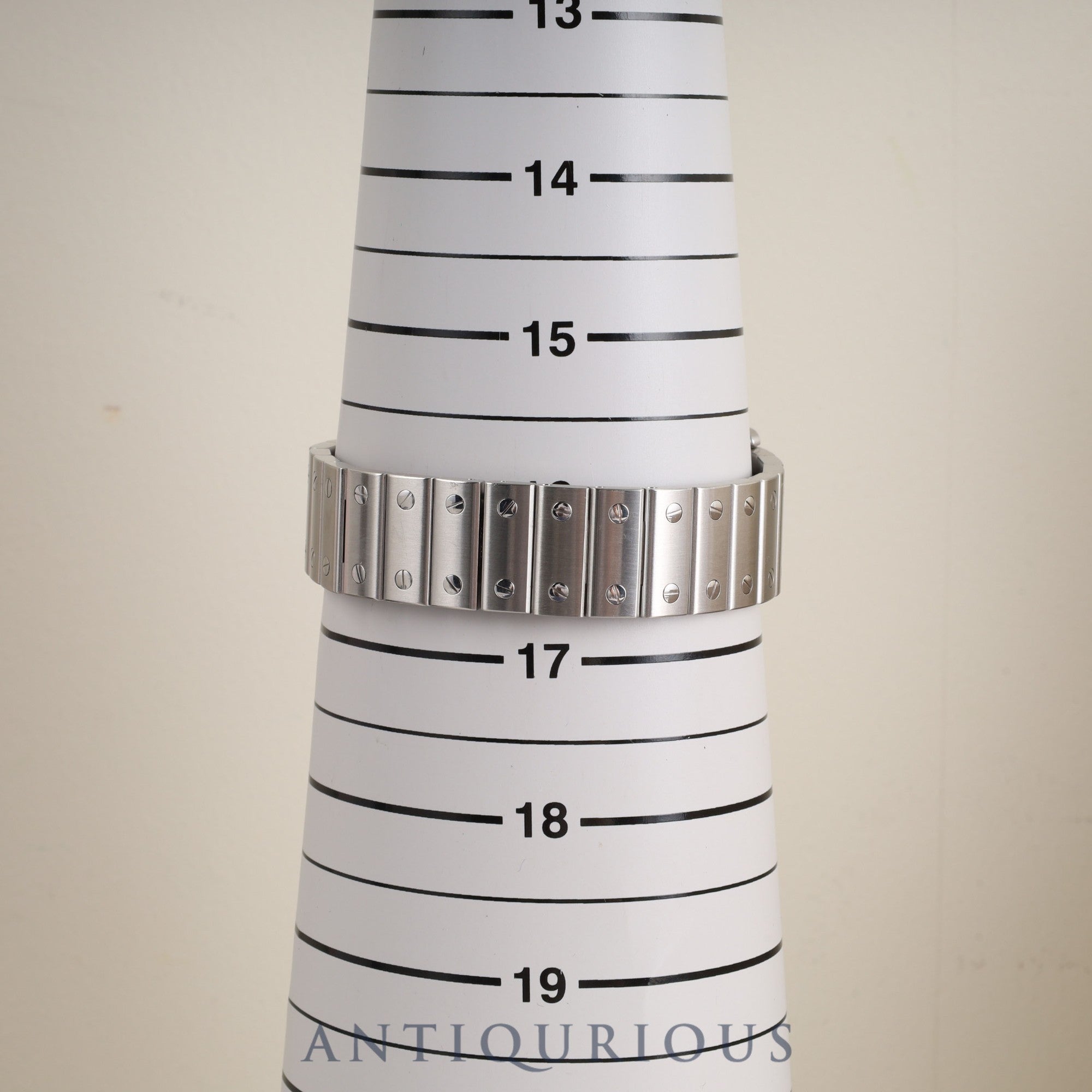 カルティエ サントス ガルベ LM W20018D6/1564 クォーツ Cal.687 SS SS ホワイトローマン文字盤 オーバーホール済み