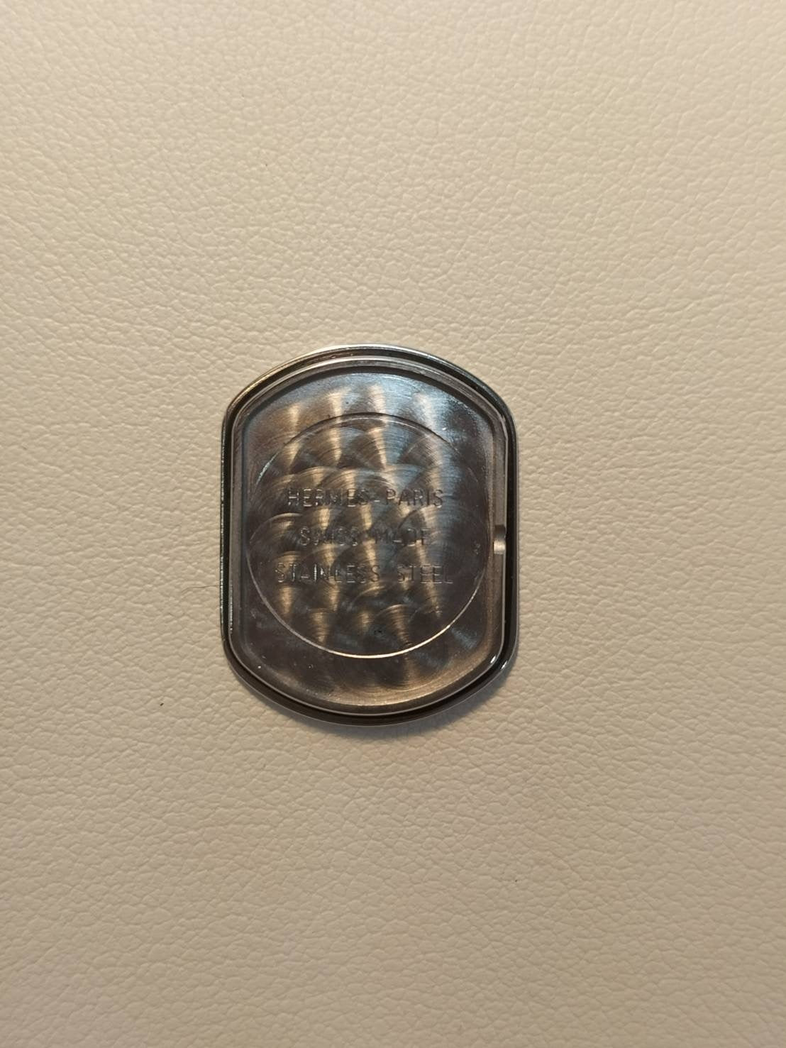 Hermes Rally RA1.220 Quartz Cal.976.001 SS/GP SS/GP White Dial Overhauled