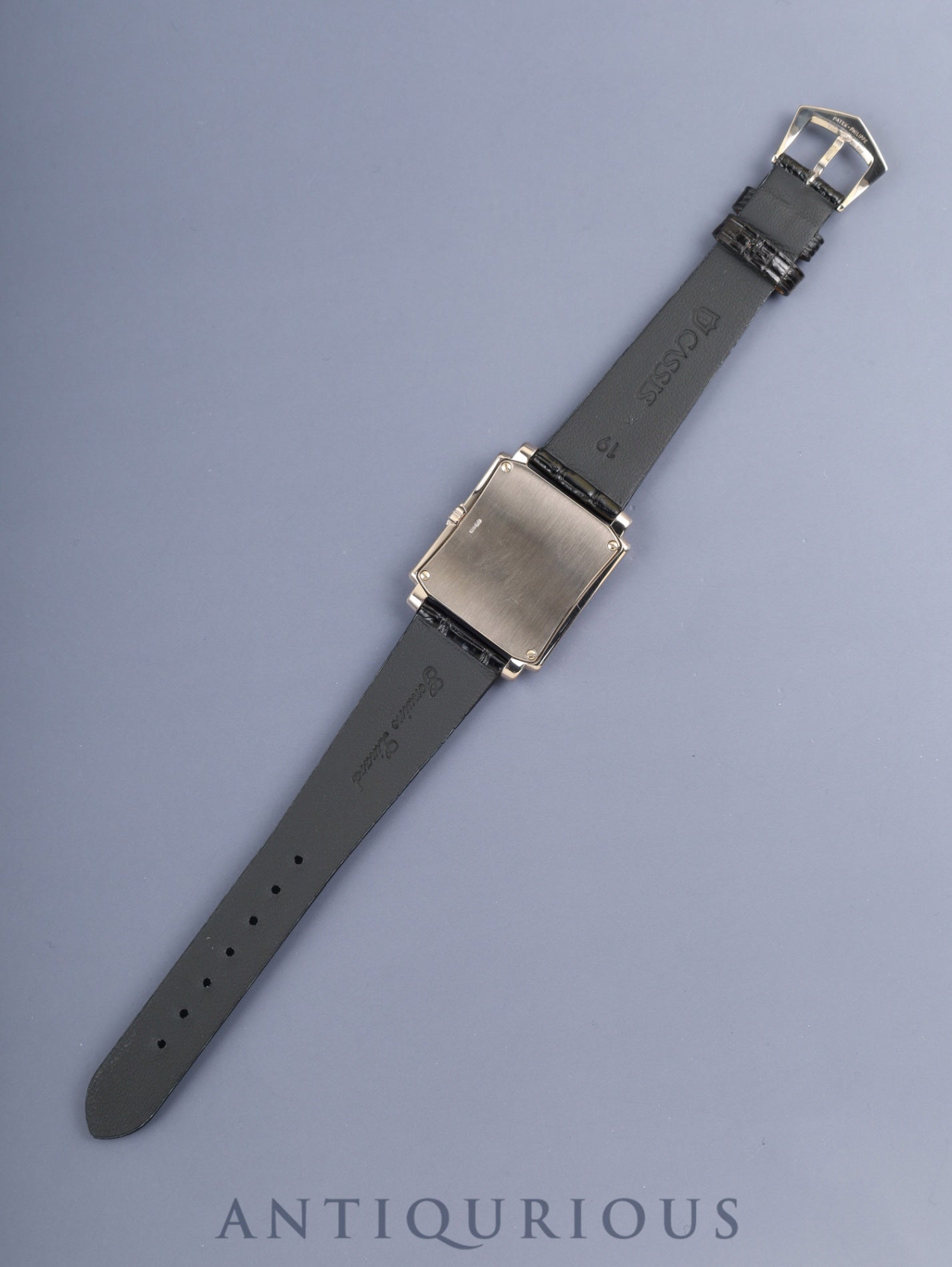 Patek Philippe Gondolo 5024G-010 Manual Winding Cal.215 750WG Leather Original Pin Buckle (750WG) White Dial Overhauled