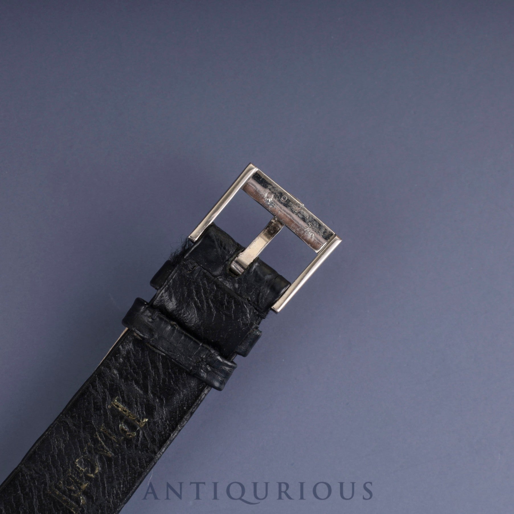 ヴァンクリーフ&アーペル ラ・コレクション 9065 手巻き Cal.PIAGET 9P2 750 革 尾錠(ピアジェ製/750) ブラックローマン文字盤 オーバーホール済み