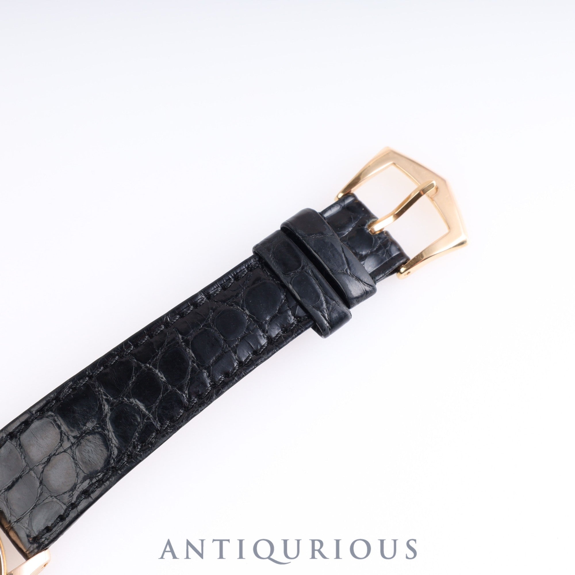 パテック・フィリップ カラトラバ 3796 手巻き Cal.215 PG 純正革ベルト 純正バックル(750)アイボリー文字盤