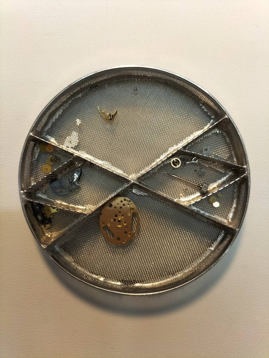 Hermes Rallye RA1.810 Quartz Cal.980.163 Stainless Steel White Dial Box Warranty Card Overhauled