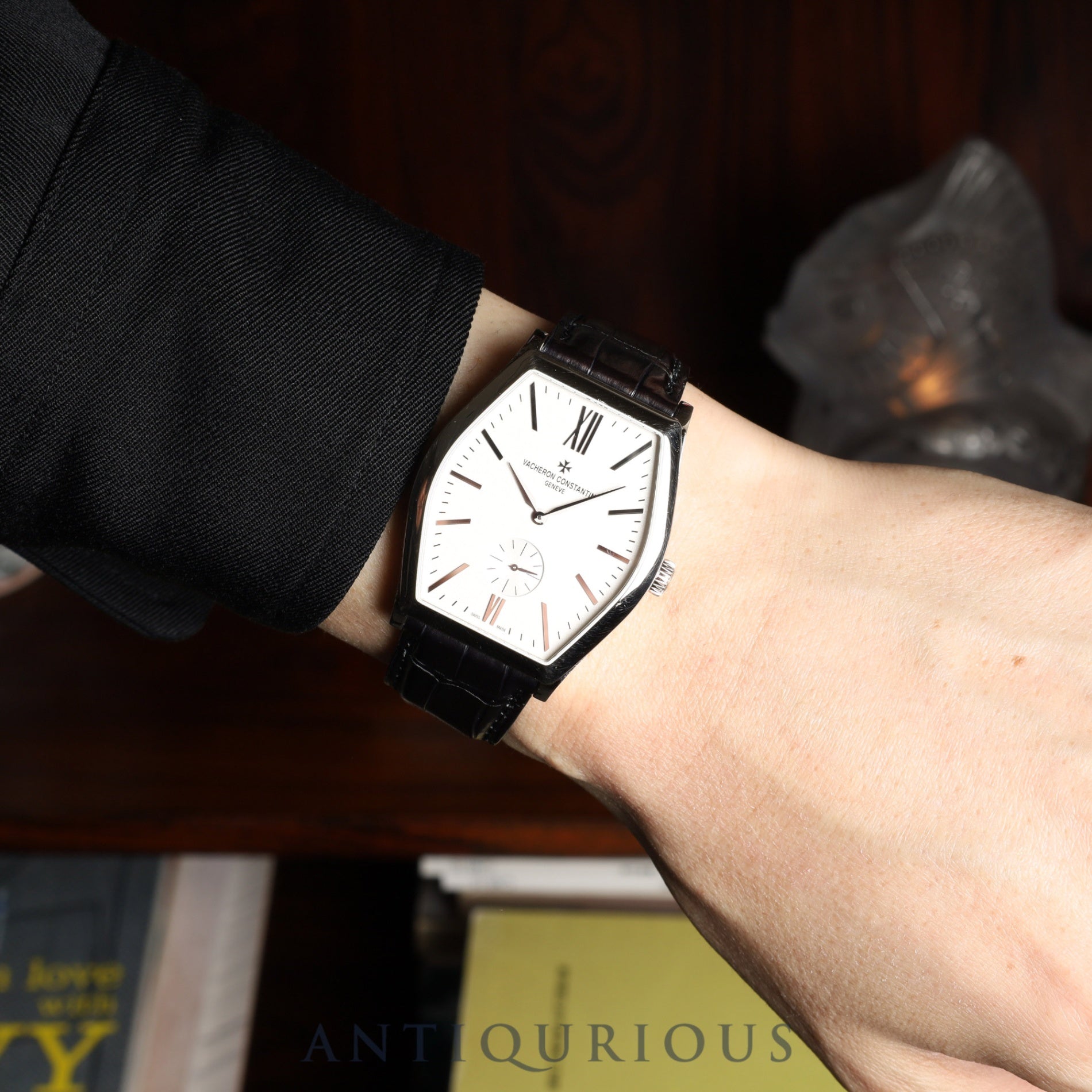 ヴァシュロン・コンスタンタン マルタ X82G7753 82230/000G-9962 手巻き Cal.4400/1 18K/WG 純正革ベルト 純正尾錠(Au750)ホワイト文字盤 保証書(2022年) 箱 冊子 USB タグ オーバーホール済み