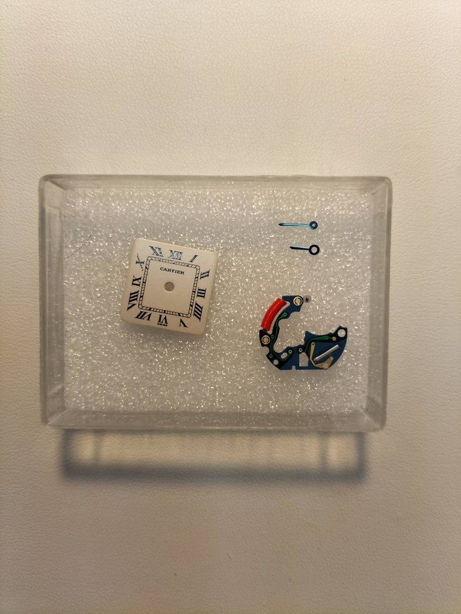 カルティエ サントス ガルベ SM W20012C4 / 1567 クォーツ Cal.157 SS/YG ホワイトローマン文字盤 オーバーホール済み