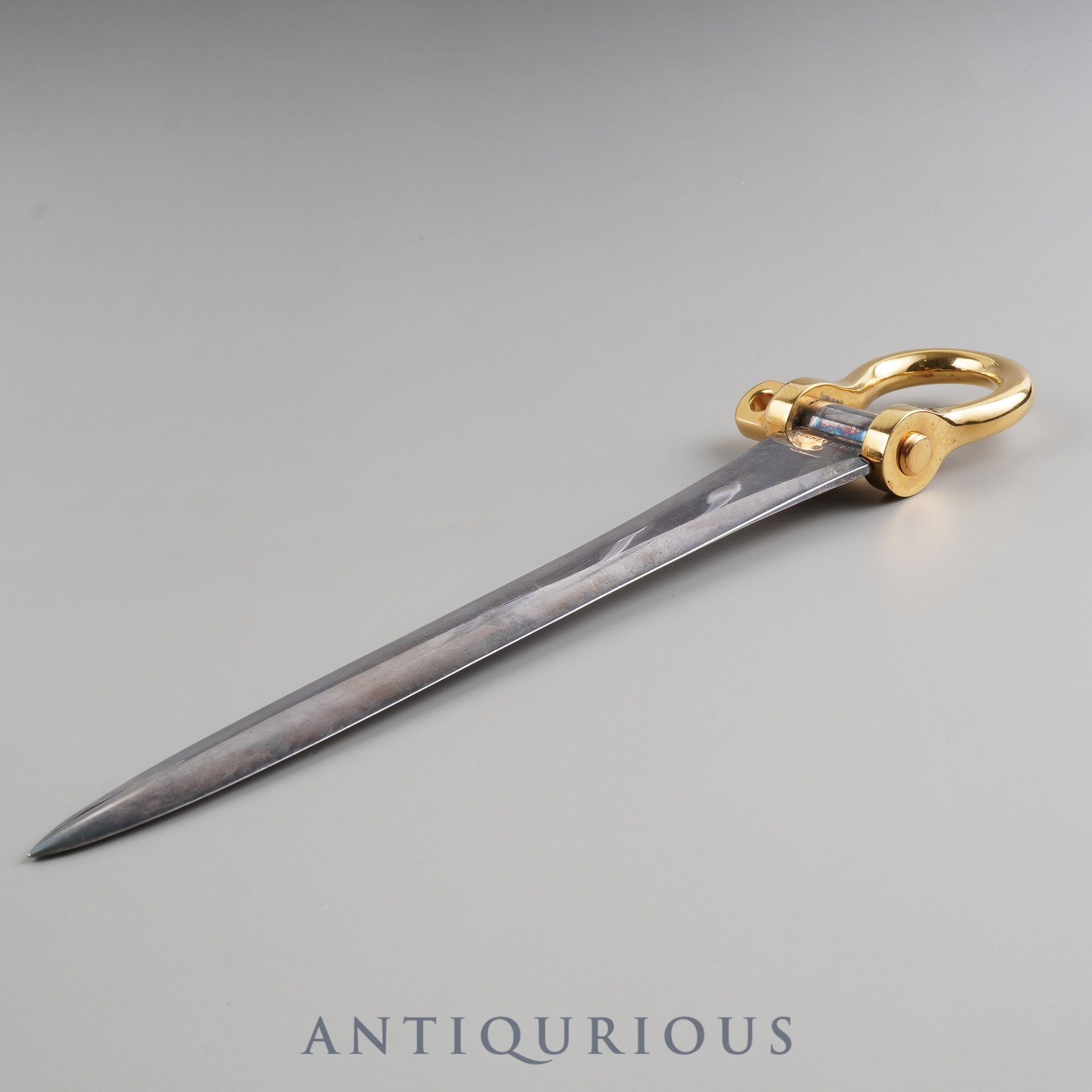 エルメス ペーパーナイフ メタル シルバー×ゴールド