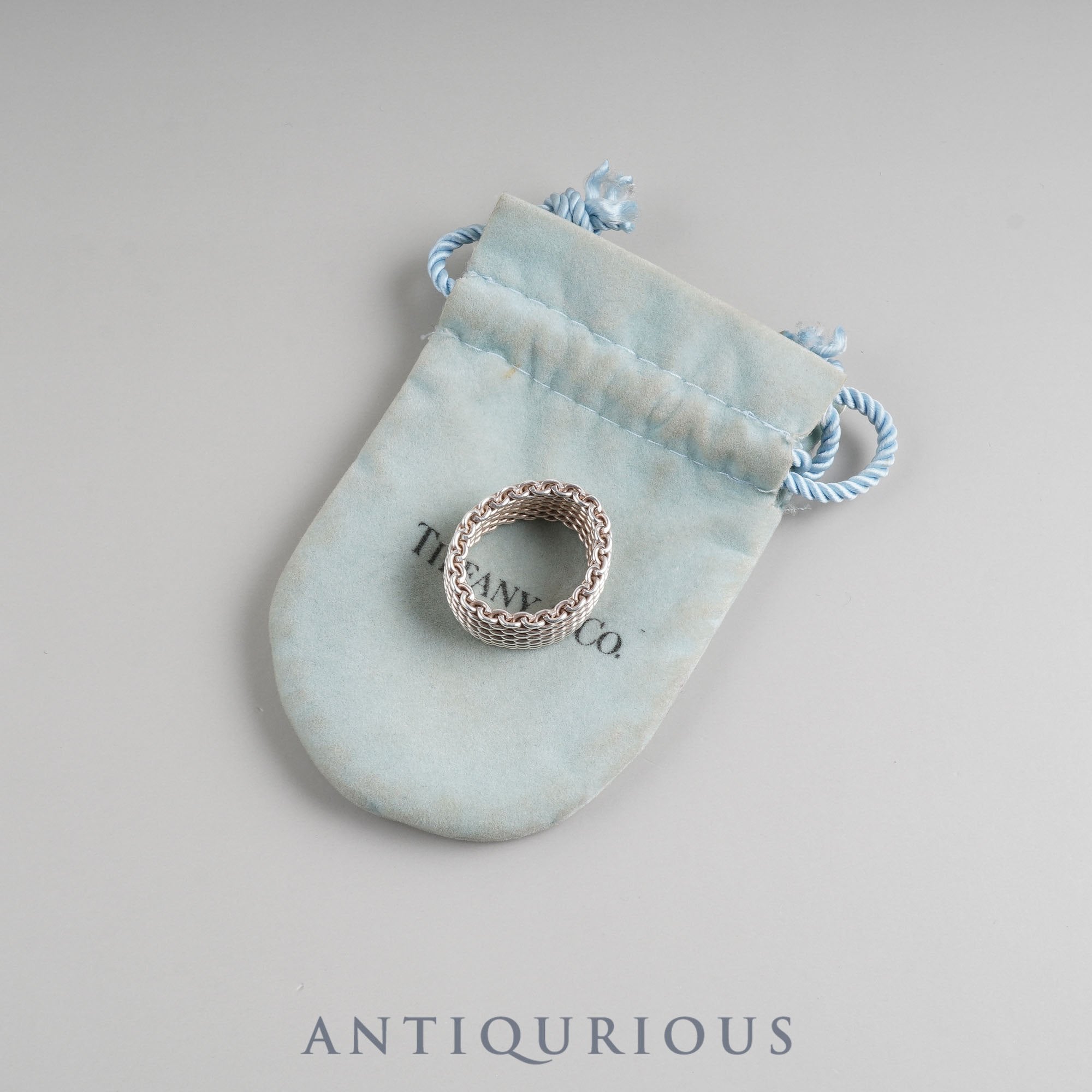 Tiffany ring Somerset SV925 size 16.5 with bag