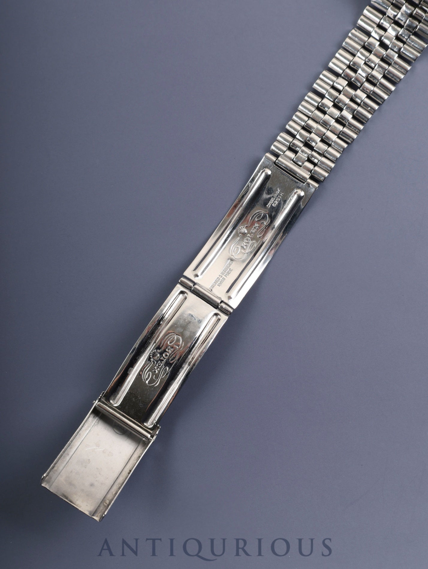 Rolex Datejust 1601 Wide Boy Automatic Caliber 1570 Stainless Steel/White Steel Silver Dial No. 27 (1969) Overhauled