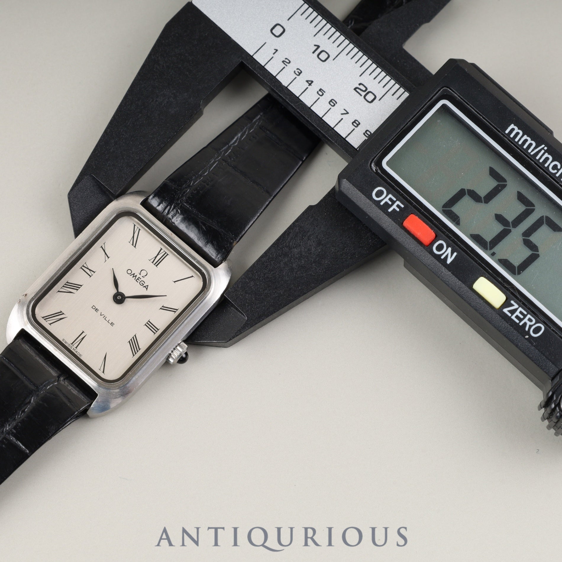 オメガ デ・ヴィル 511.0503 手巻き Cal.625 SS 純正革ベルト 純正尾錠(SS)シルバー文字盤 オーバーホール済み