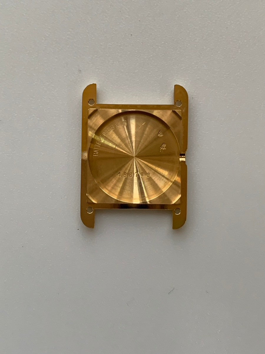 カルティエ マストタンク SM W1003153 / 1613 クォーツ Cal.057 SV925 革 純正尾錠(GP)アイボリーローマン文字盤(SWISS表記)箱 冊子 保証書(1997年)オーバーホール済み