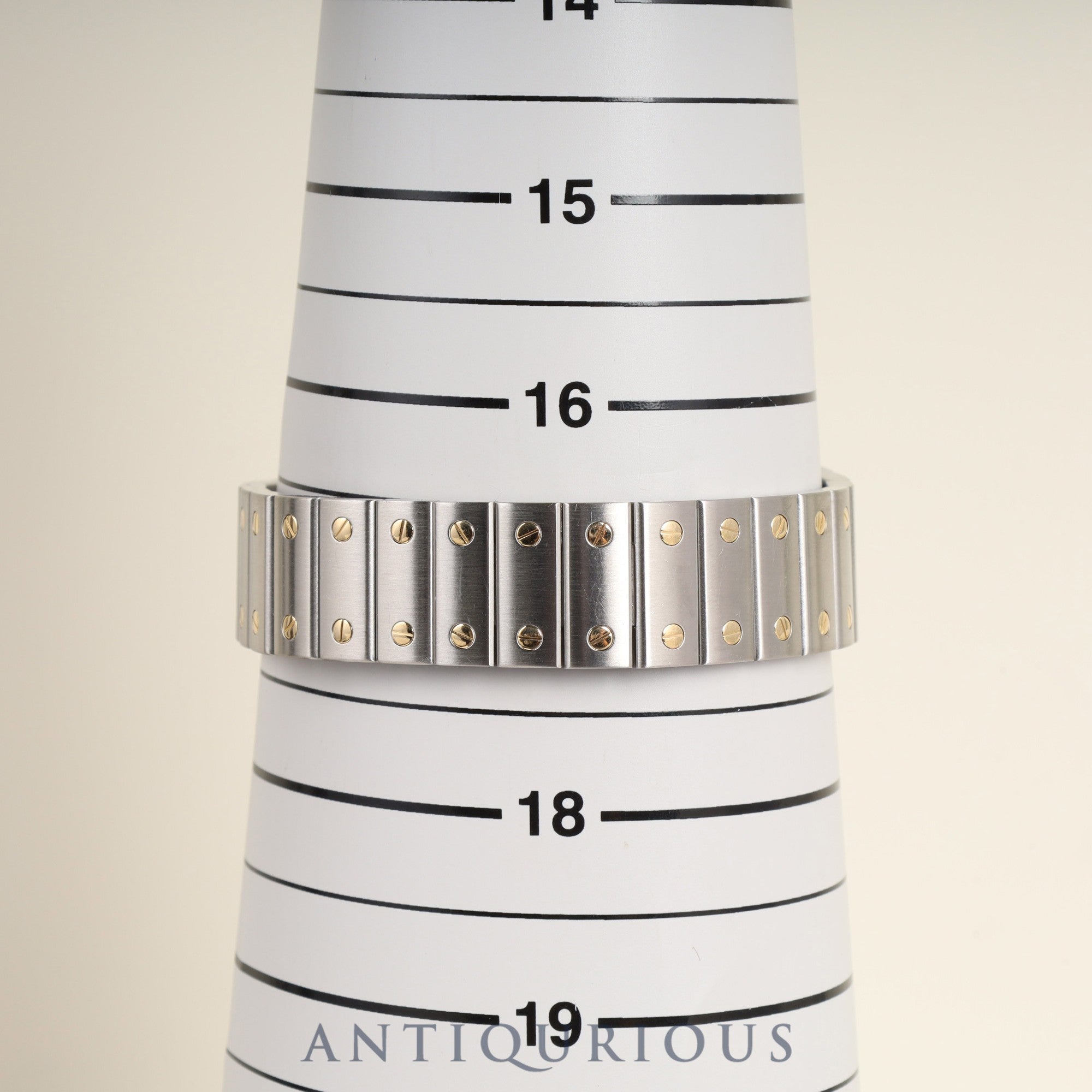 カルティエ サントス ガルベ LM W20058C4 / 2319 自動巻き SS/YG SS/YG シルバーギョーシェ文字盤 カルティエブティックにてコンプリートサービス(フルメンテナンス)済み