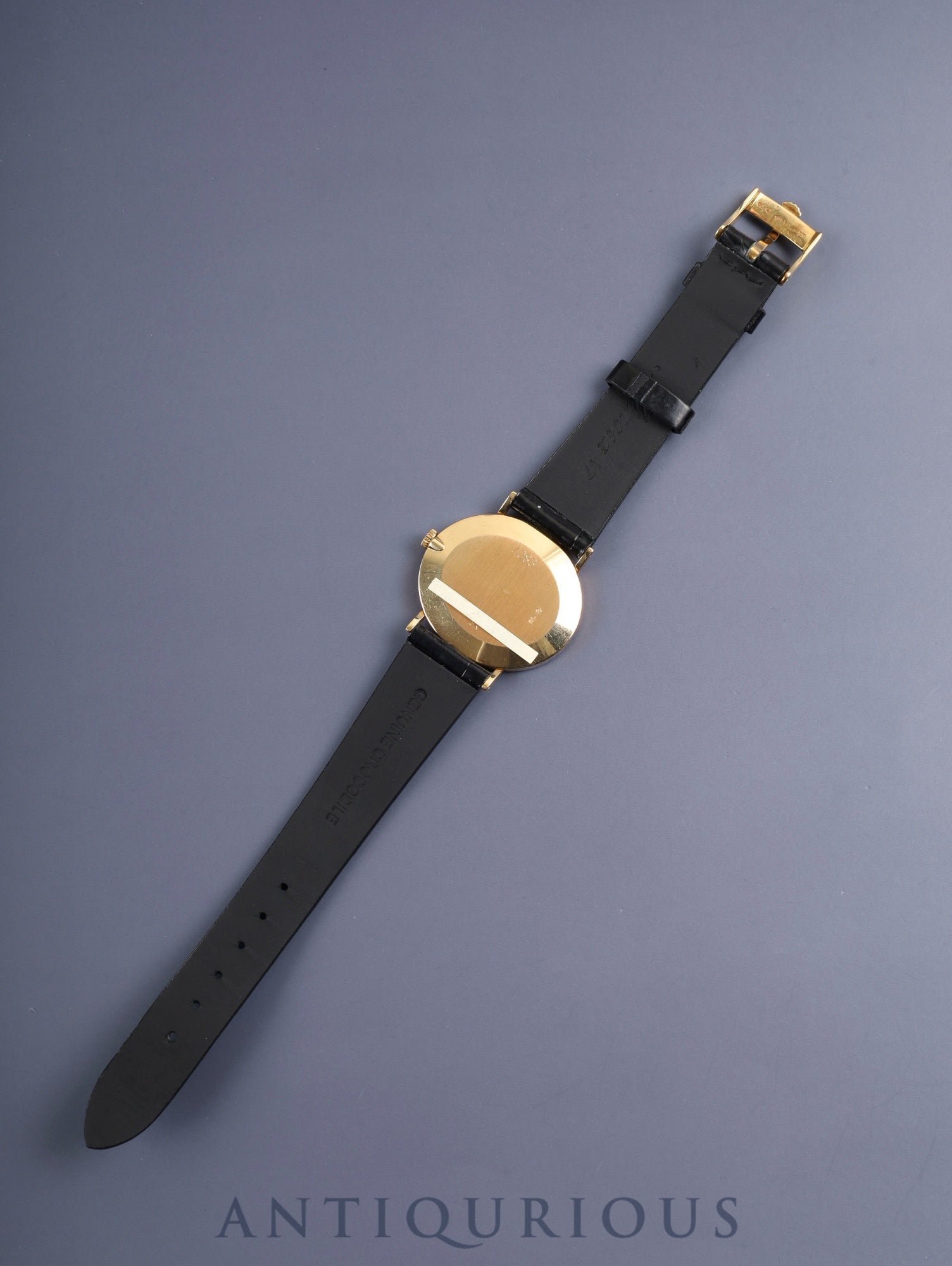 ロレックス チェリーニ 4083 手巻き Cal.1602 750YG 革 純正ピンバックル(GP)シャンパン文字盤 W番台(1994年~1995年)オーバーホール済み