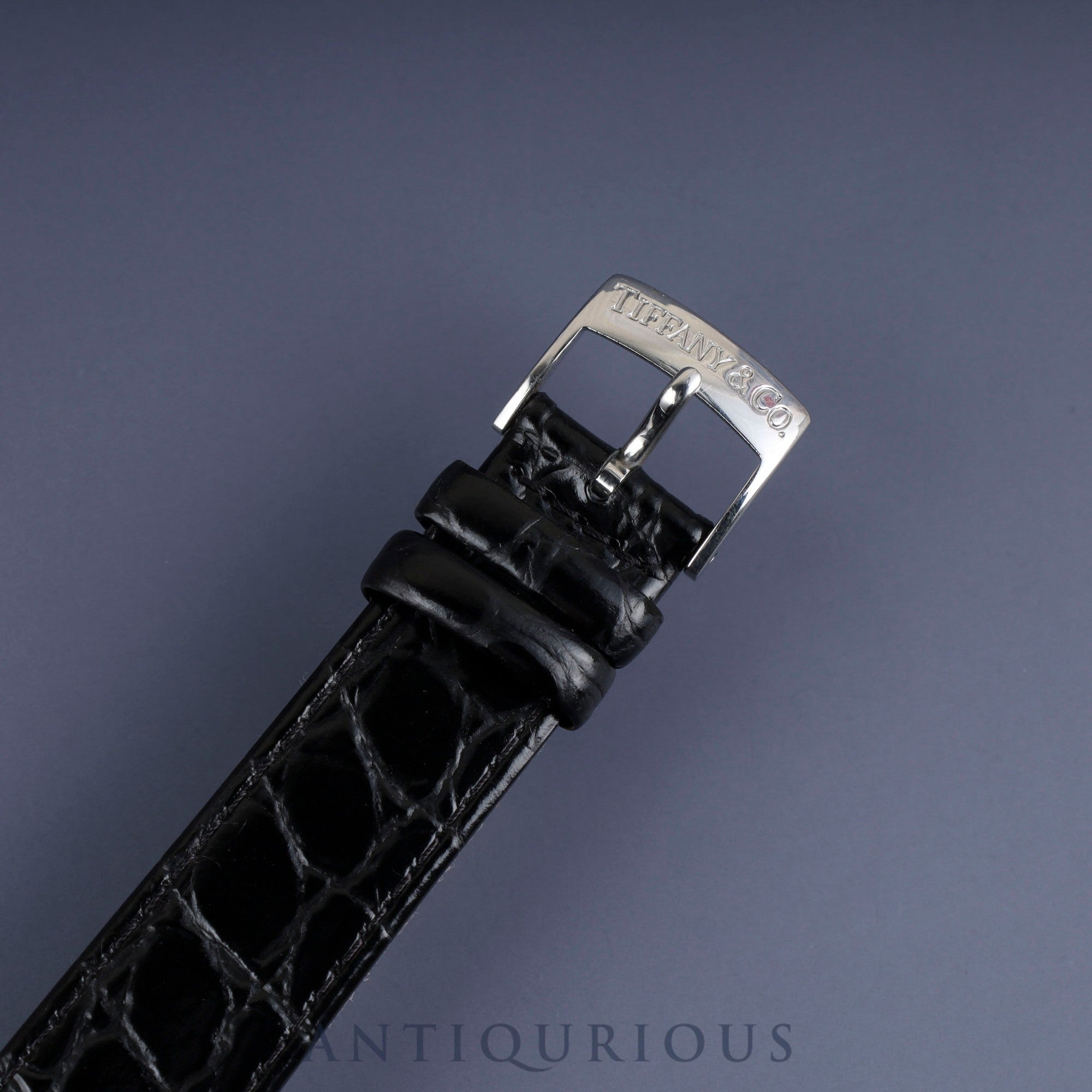 ティファニー クラシックトノー スモールセコンド 515.1018 クォーツ Cal.980.163 SS 革 純正尾錠(SS) ホワイトアラビア文字盤 オーバーホール済み