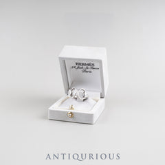 Hermes Nausicaa Ring, SV925, Approx. Size 12.5, Case