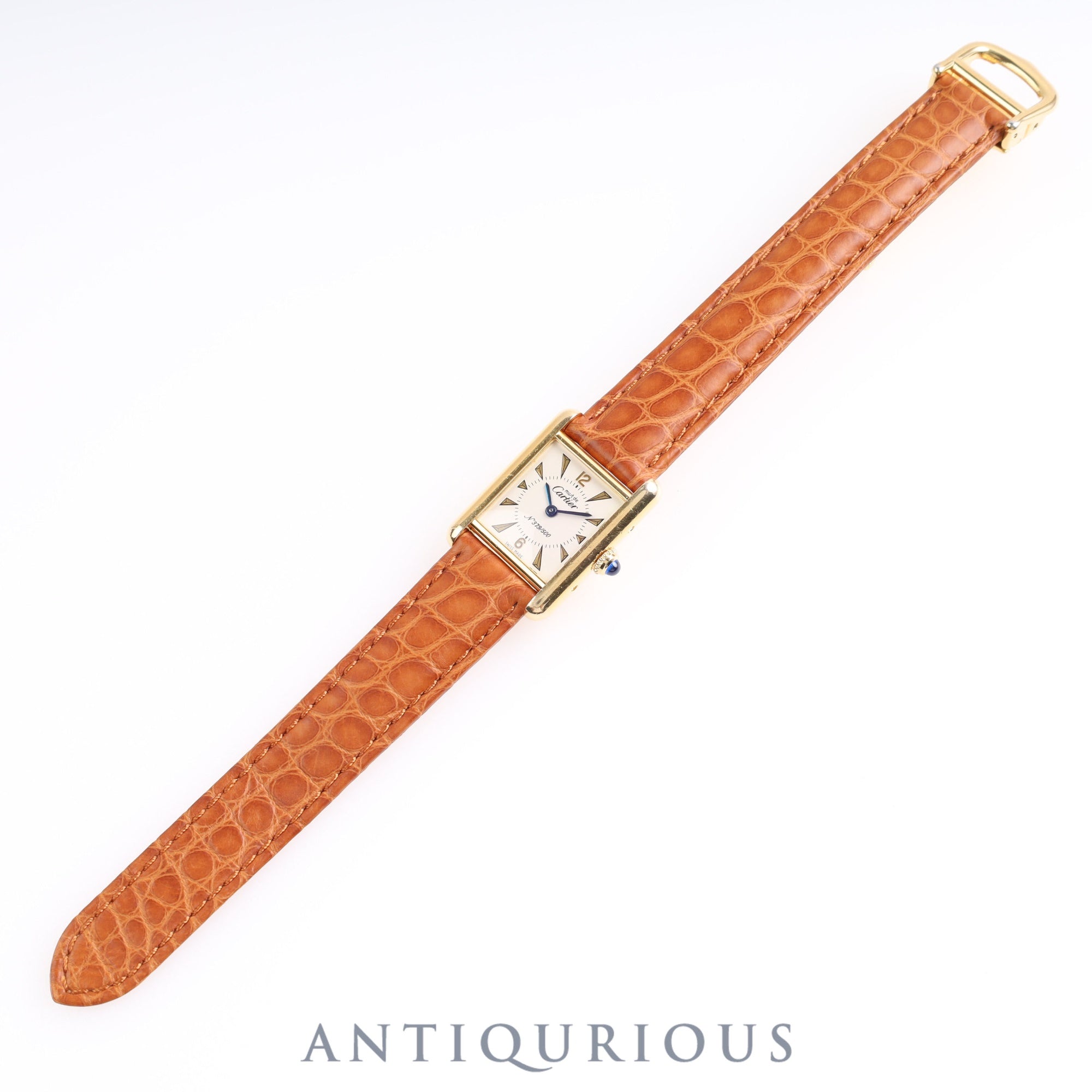 Cartier Must Tank SM QZ 1613 Genuine Buckle 500 Pieces Limited Edition Dial Cartier Boutique Complete Service