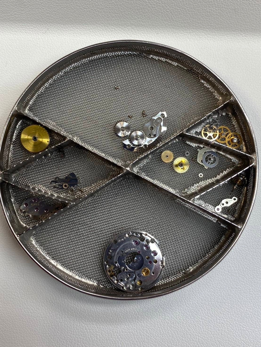 カルティエ マストタンク SM 手巻き Cal.78-1 SV925 革 純正尾錠 (GP) ブラックオニキス文字盤 1976年頃~1980年代初期頃 オーバーホール済み