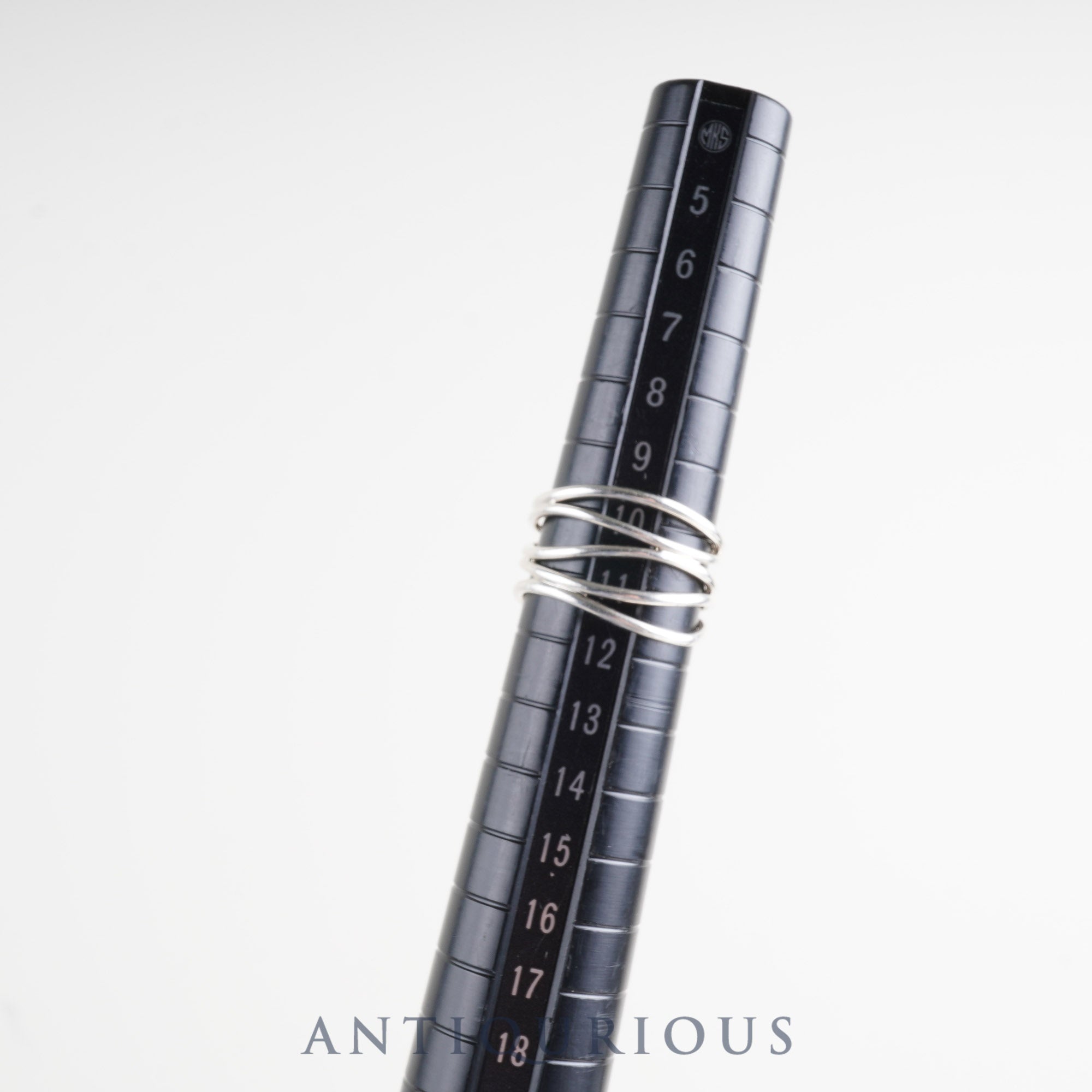 ティファニー リング エルサペレッティ ウェーブ 5ロウ スターリングシルバー 約11号