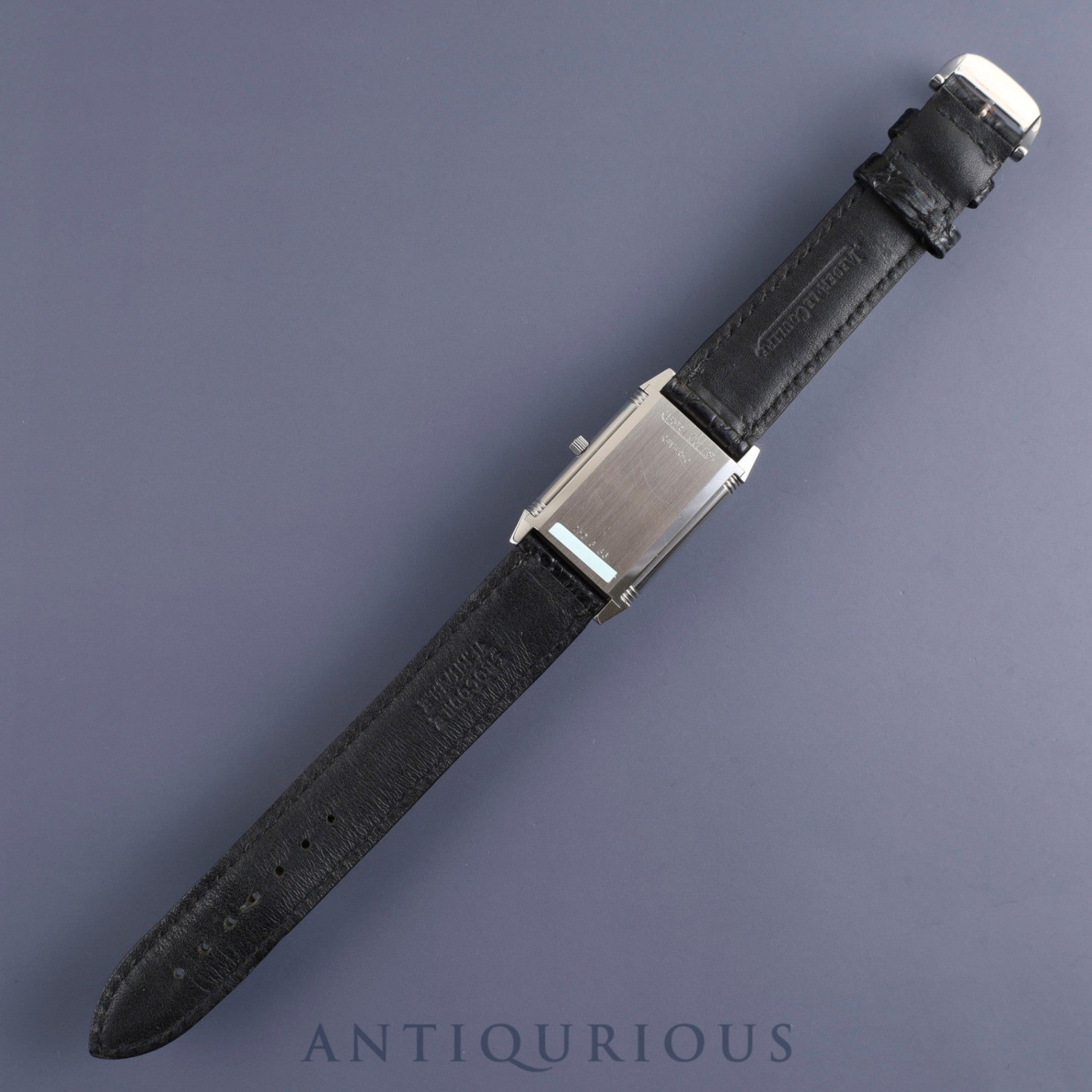 Jaeger-LeCoultre Reverso Classic 250.8.86 Manual winding Cal.846/2 SS Genuine leather strap Genuine buckle (SS) Arabic dial 23 x 38mm Overhauled Case back engraved