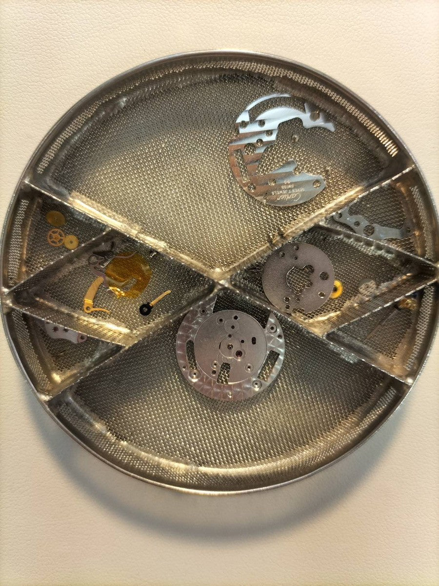 カルティエ マストタンク LM 590005 クォーツ Cal.90 SV925 革 純正尾錠(GP) アラビア文字盤 オーバーホール済み 新品仕上げ済み