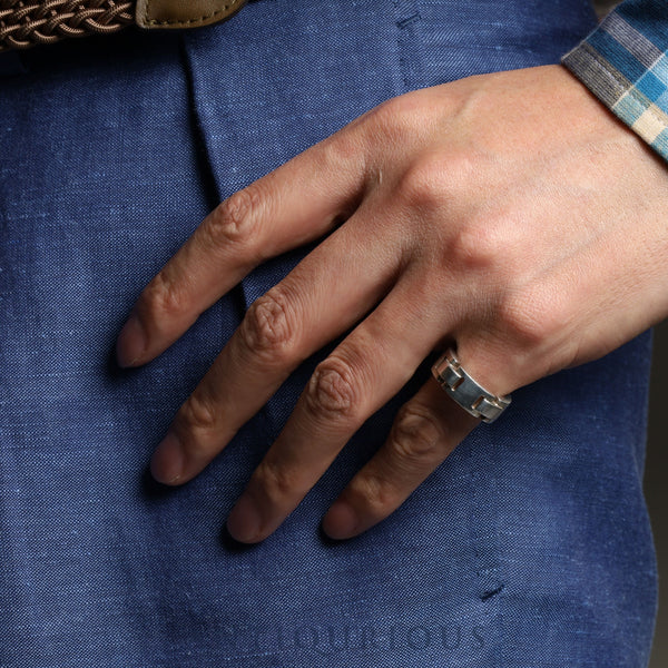 Hermes Ring Luna Park SV925 #52