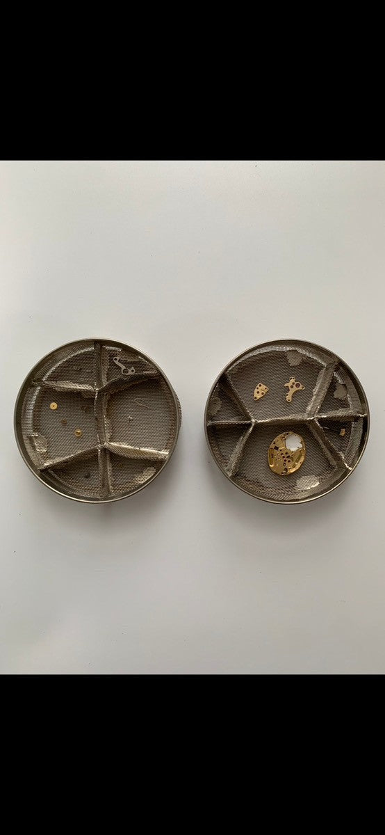 オメガ デ・ヴィル クォーツ Cal.1450 SS 革 社外尾錠(GP) ゴールド文字盤 箱 タグ オーバーホール済み