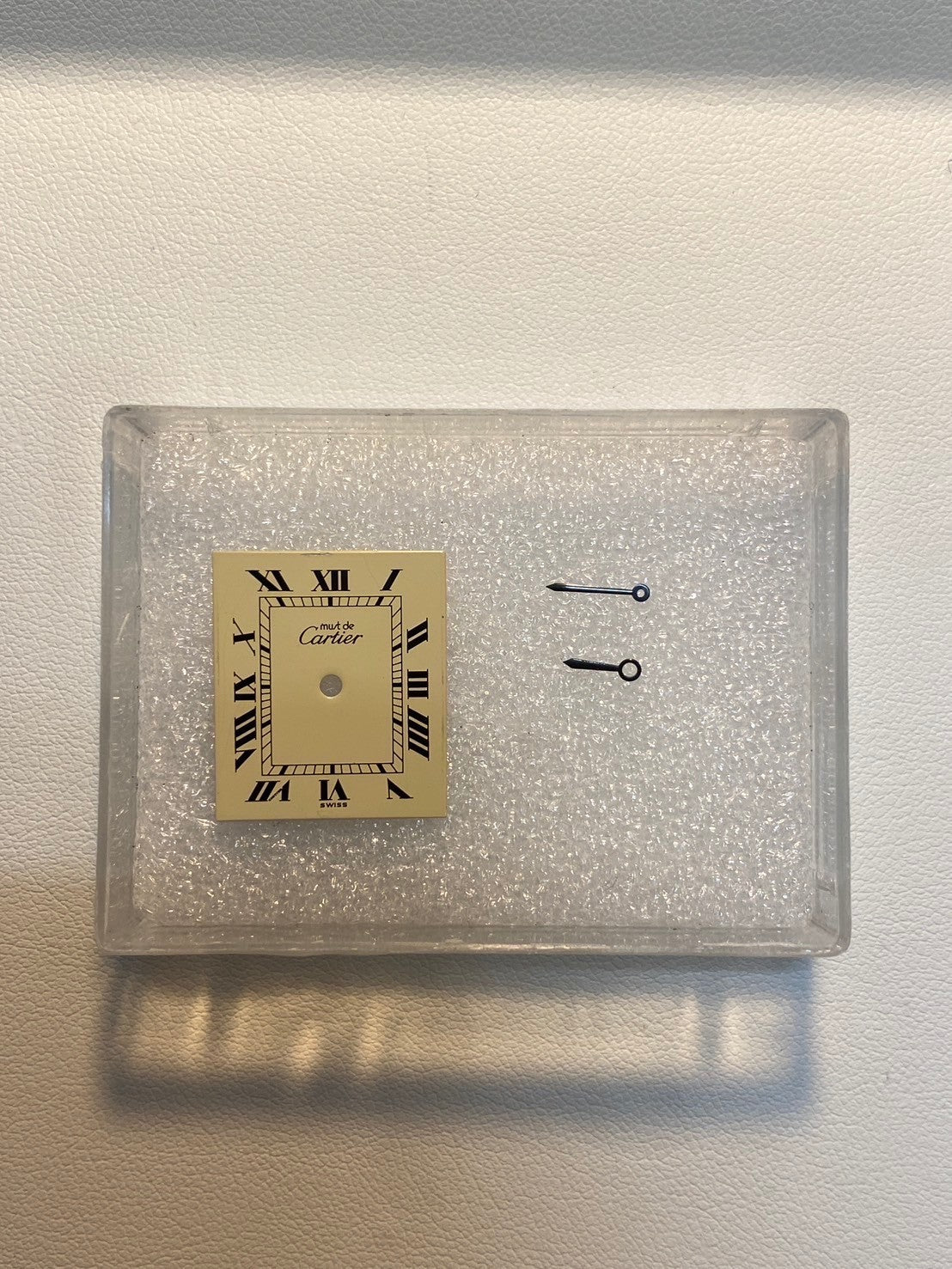 カルティエ マストタンク LM 手巻き Cal.78-1 SV925 純正革ベルト 純正尾錠(GP)アイボリーローマン文字盤 オーバーホール済み