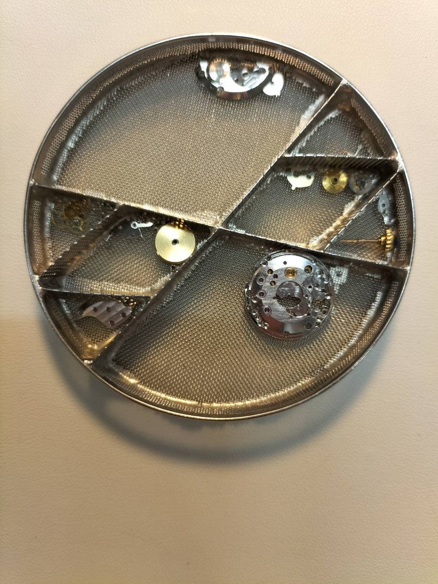 カルティエ マストタンク LM 手巻き Cal.78-1 SV925 革 純正尾錠(GP)ボルドー文字盤 ガーネットダイアル オーバーホール済み