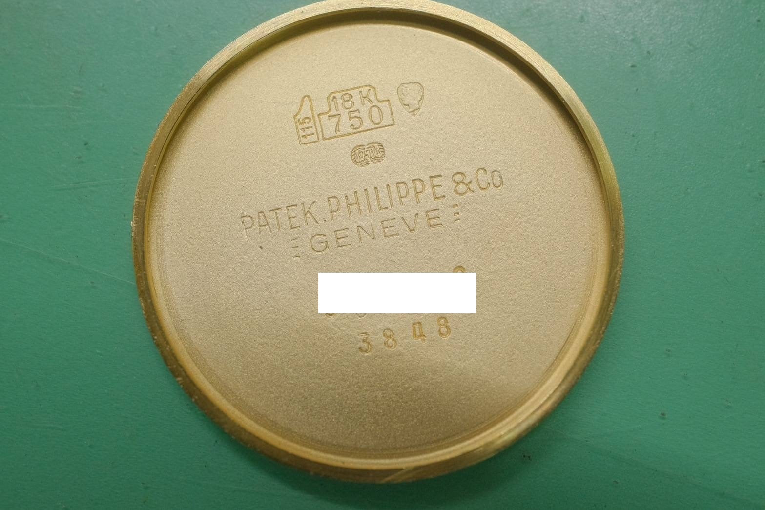 Patek Philippe Golden Ellipse 3848J Manual winding Cal.215 YG Genuine belt Genuine buckle (750) Blue dial Overhauled