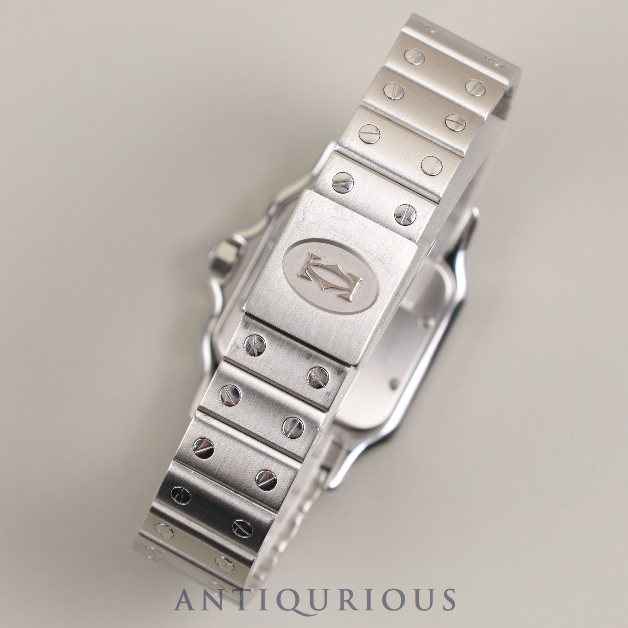 カルティエ サントス ガルベLM W20025D6  / 1564 クォーツ Cal.87  SS SS  アイボリー文字盤 オーバーホール済み