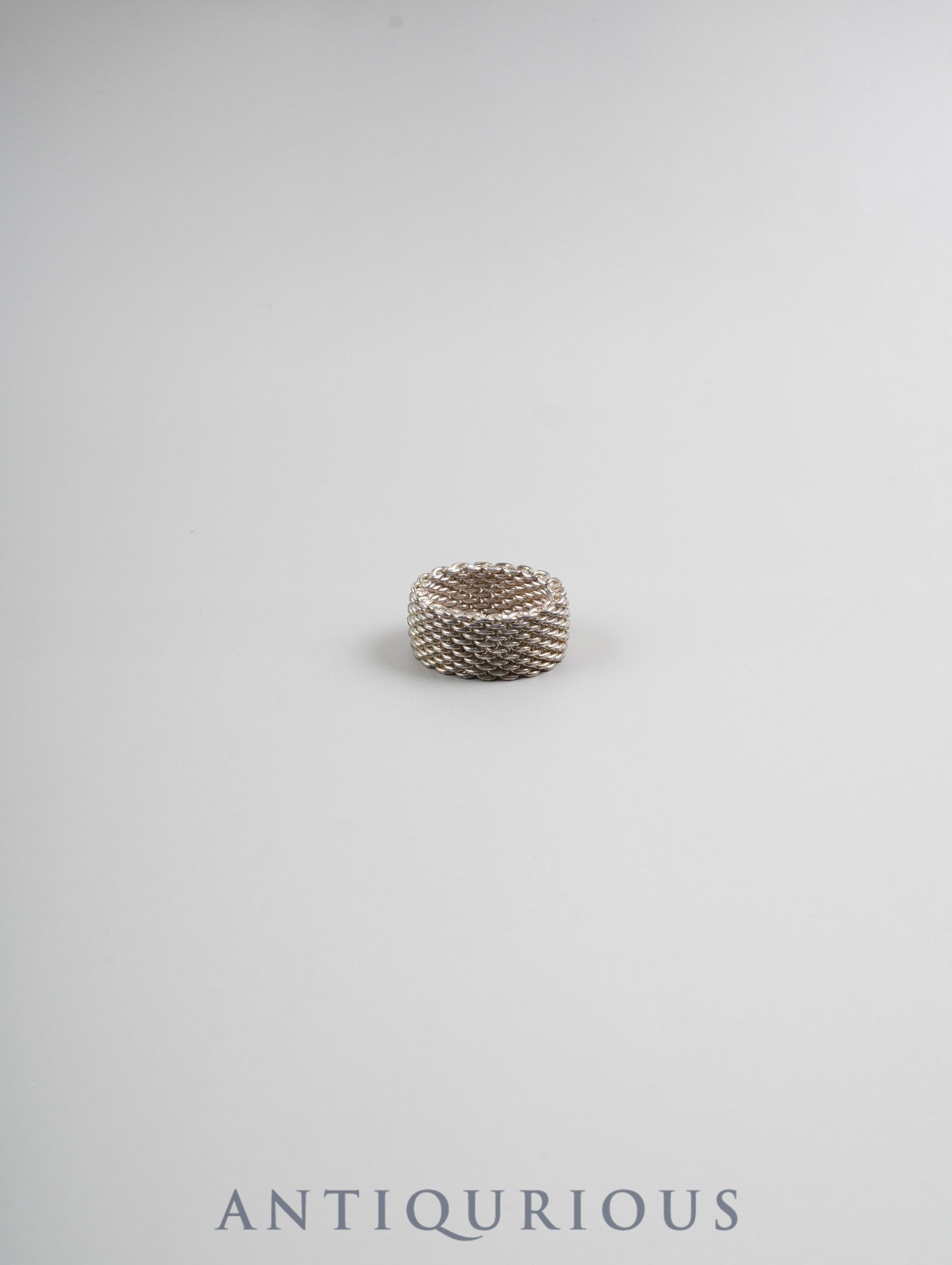 ティファニー リング サマセット スターリングシルバー 約14号 箱 保存袋