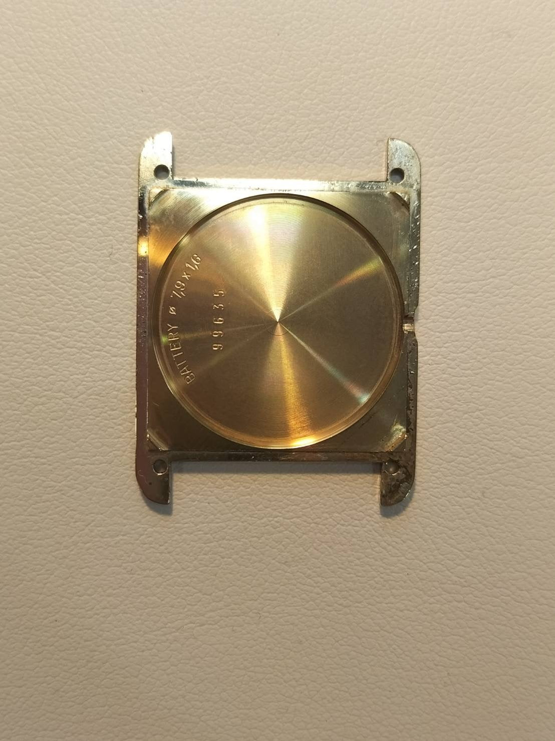 カルティエ マストタンク LM 590005 クォーツ Cal.90 SV925 革 純正尾錠(GP) サイドトリニティ文字盤 オーバーホール済み