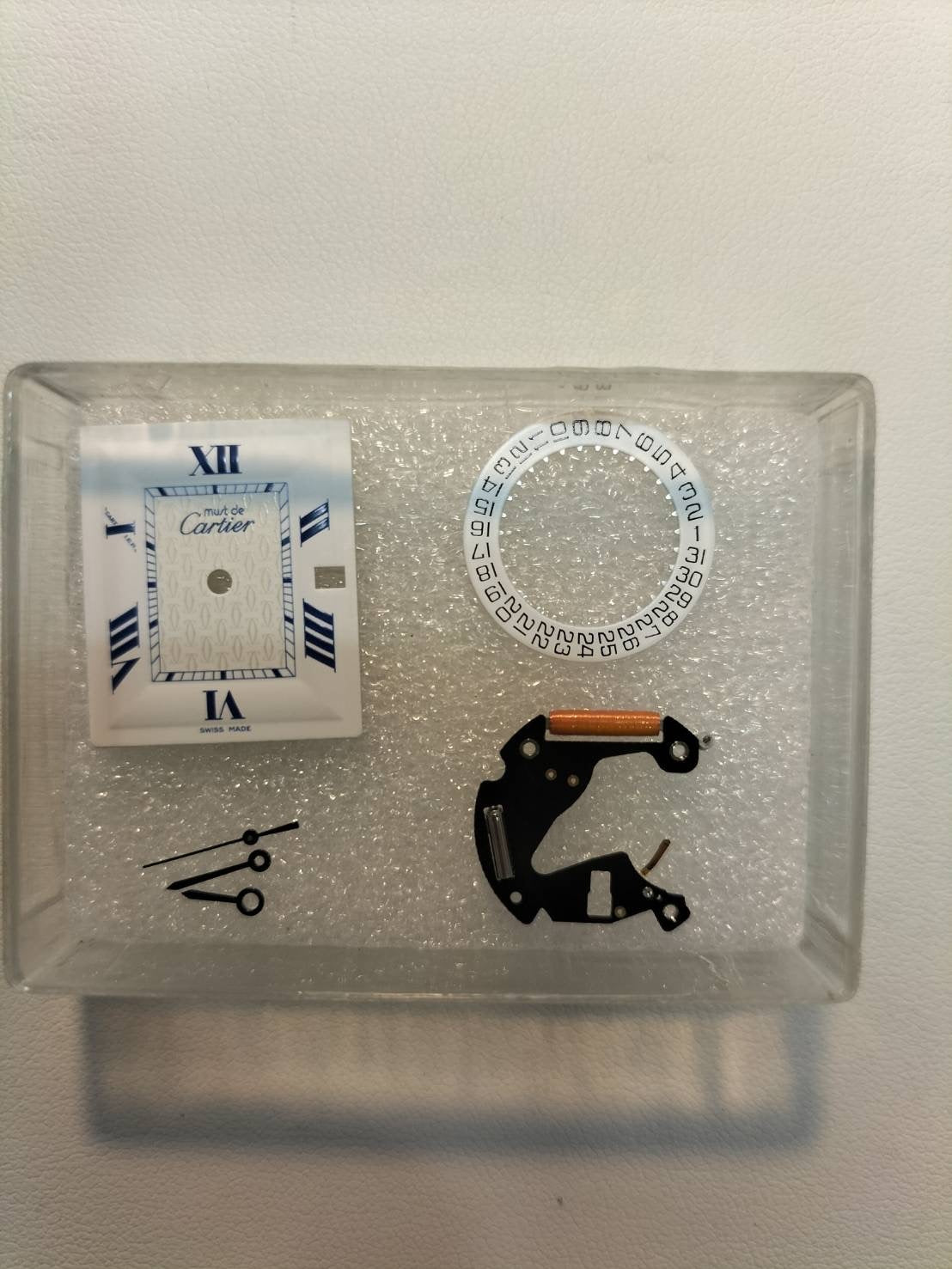 カルティエ マストタンク GM(XL) W1014154/2414 クォーツ Cal.687 SV925 革 純正Dバックル(SS) ホワイト飛びローマン文字盤 オーバーホール済み